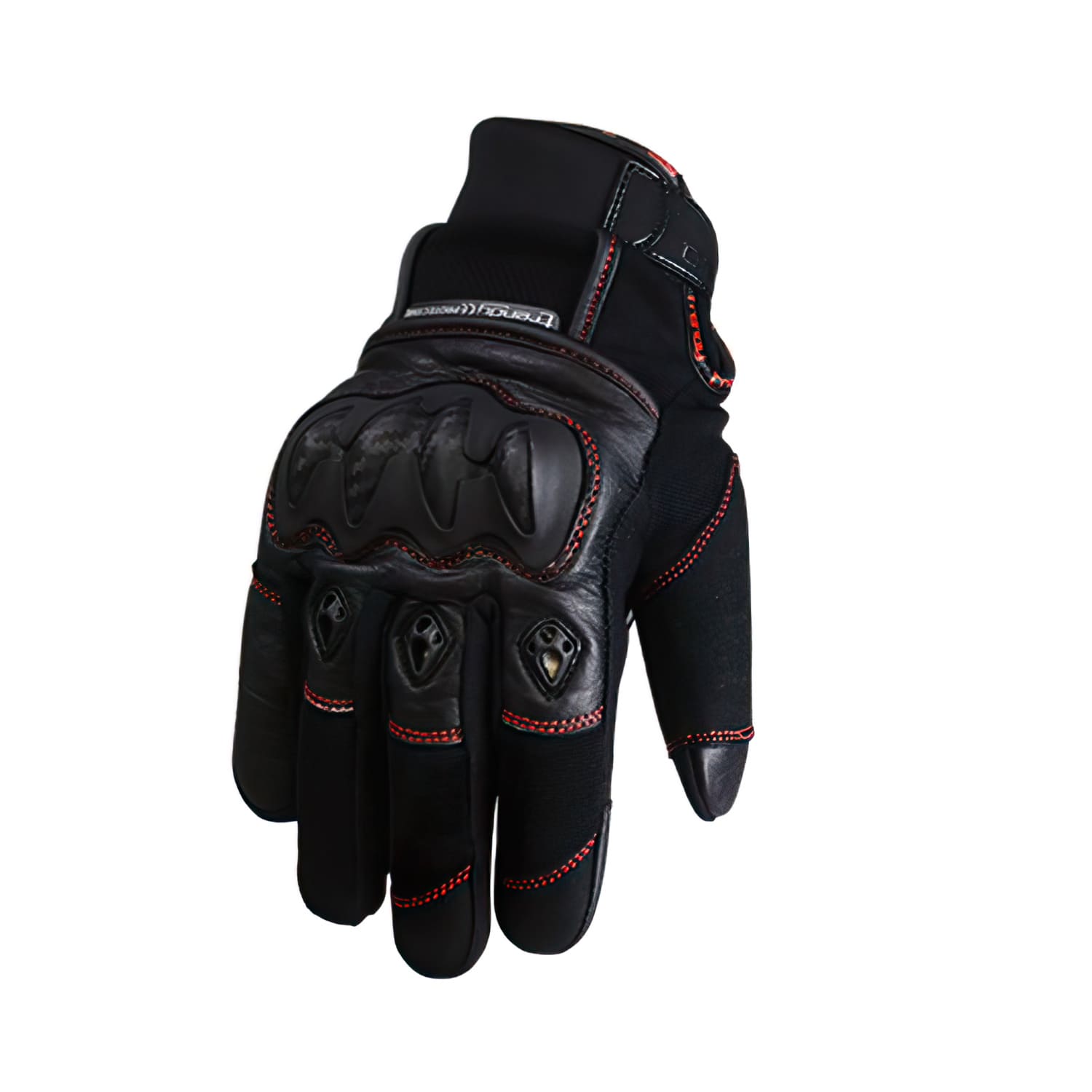 CGN505159 Trendy Cypress CE Winter Gloves Black / Red XXXL