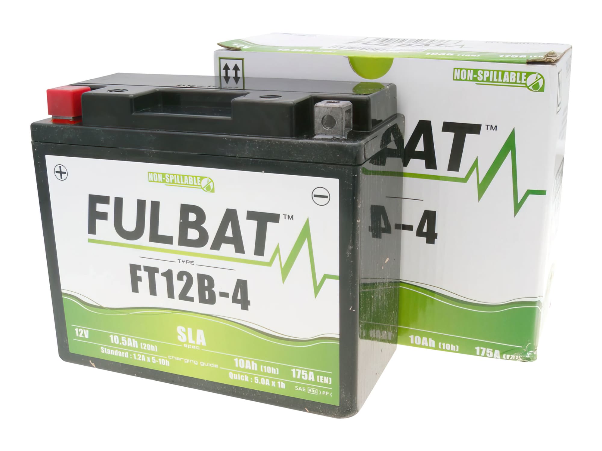 FB550643 Batteria Fulbat FT12B-4 SLA (Gel) senza manutenzione - pronto per l'installazione