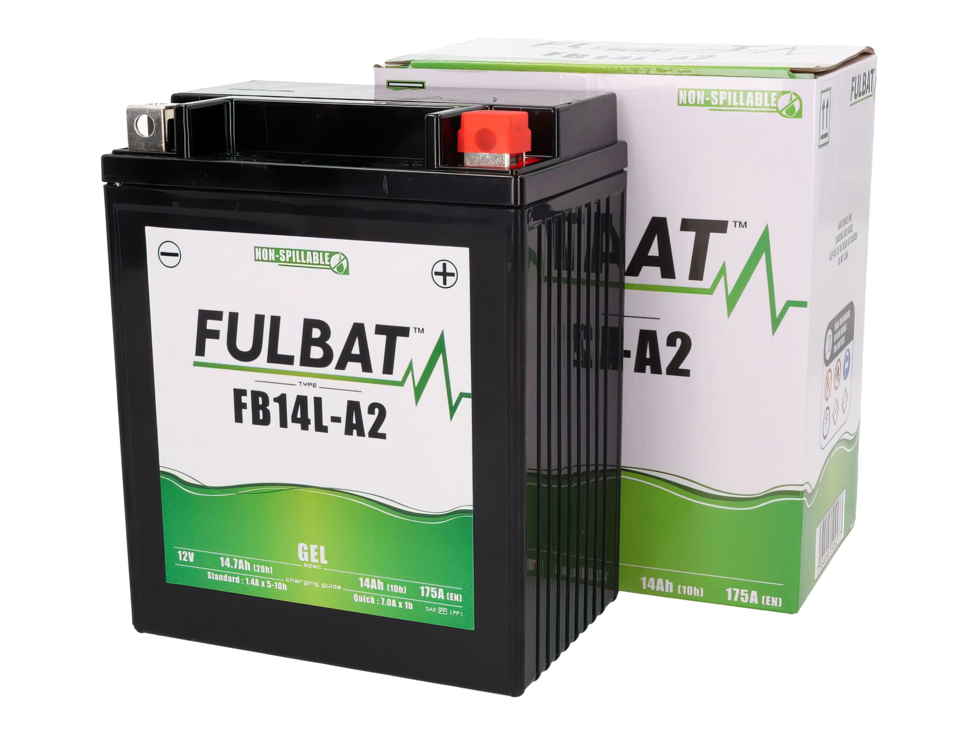 FB550927 Batteria Fulbat FB14L-A2 Gel senza manutenzione - pronto per l'installazione