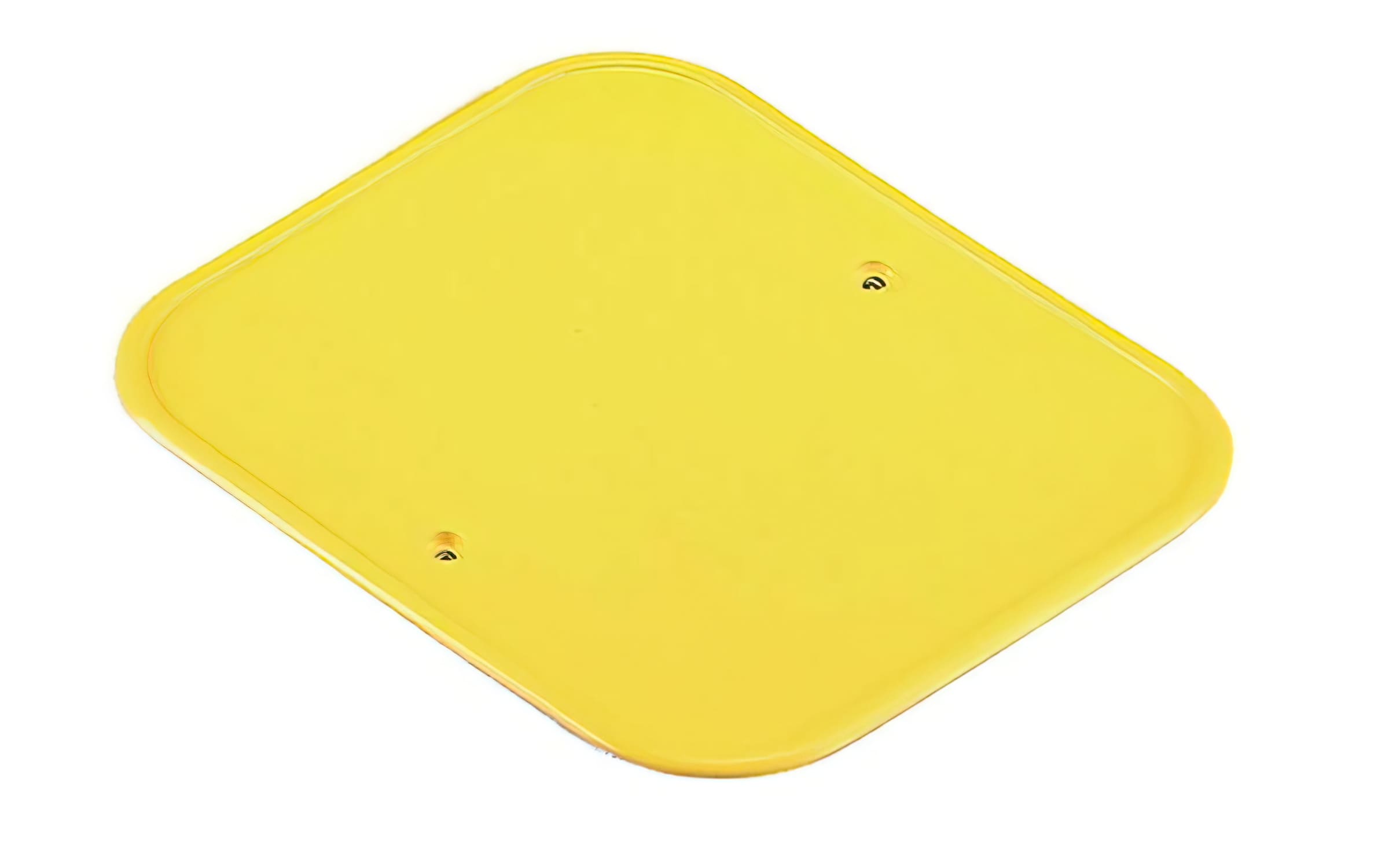 YCF-110-0212-11/YE YCF Sunday Front Number Plate Yellow