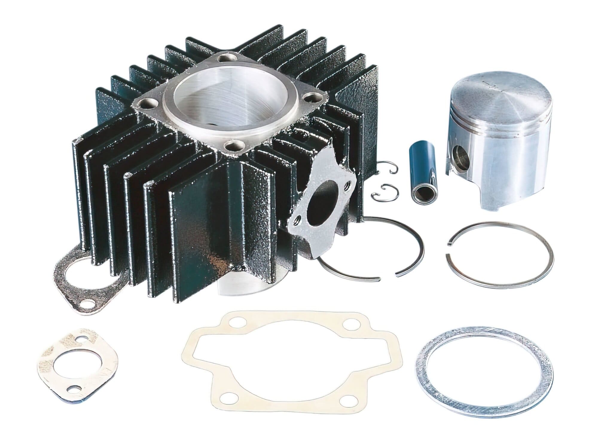 P115.0068 Polini Cast Iron Sport Cylinder Kit 70cc 46mm Garelli Noi-Matic / Katia 50