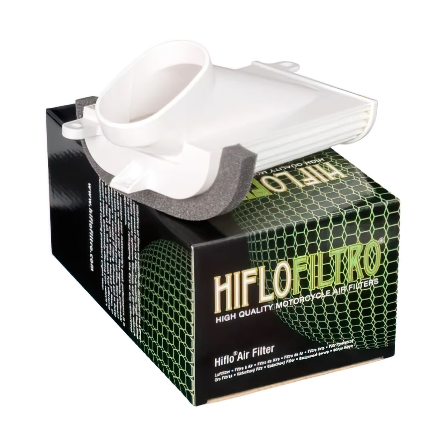 HFA4505 Filtro Aria qualità originale a sinistra Hiflofiltro HFA4505 500 Yamaha Tmax 2001-2007