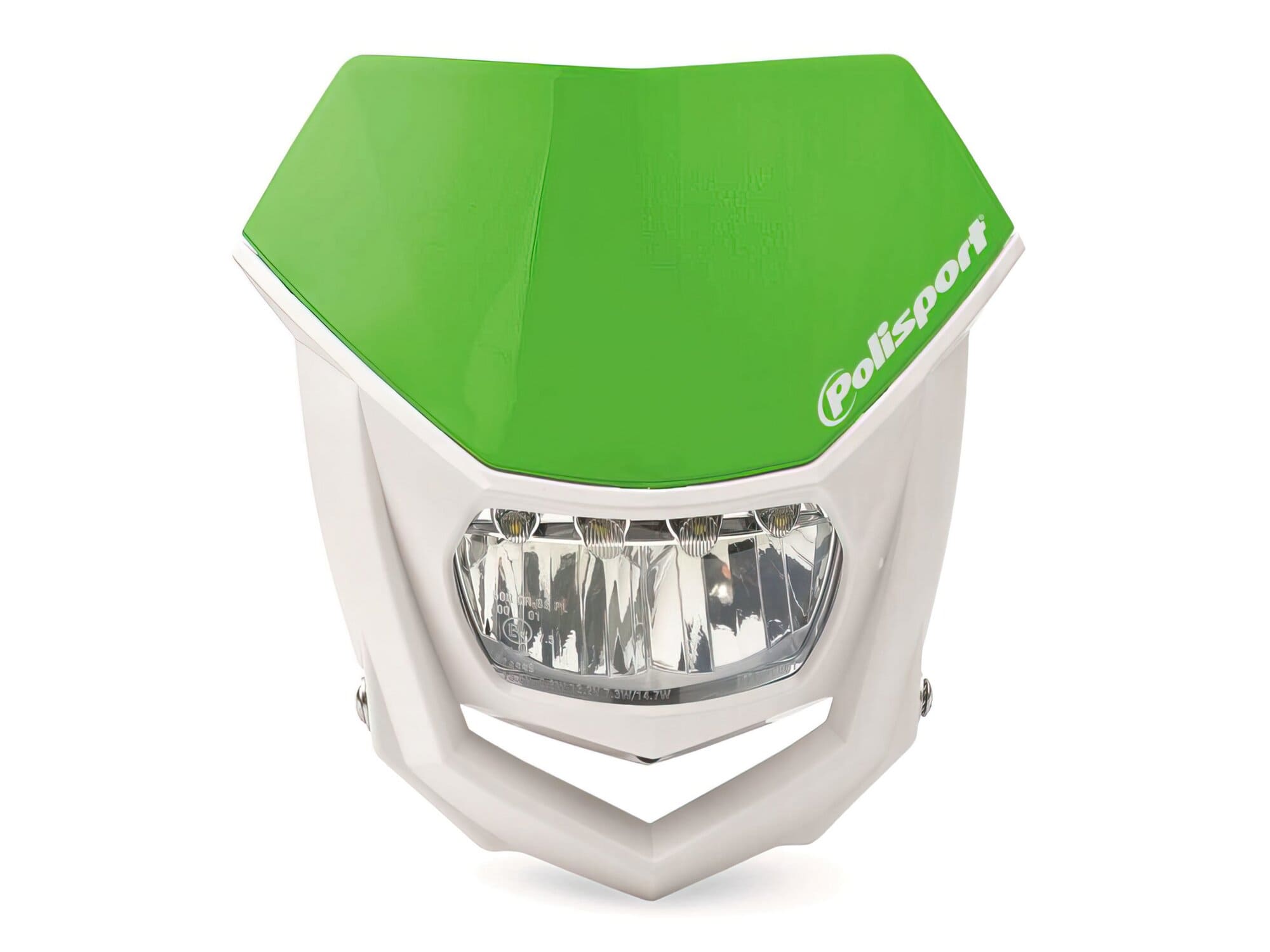 POL-8352000006 Polisport Halo LED Headlight Green / White