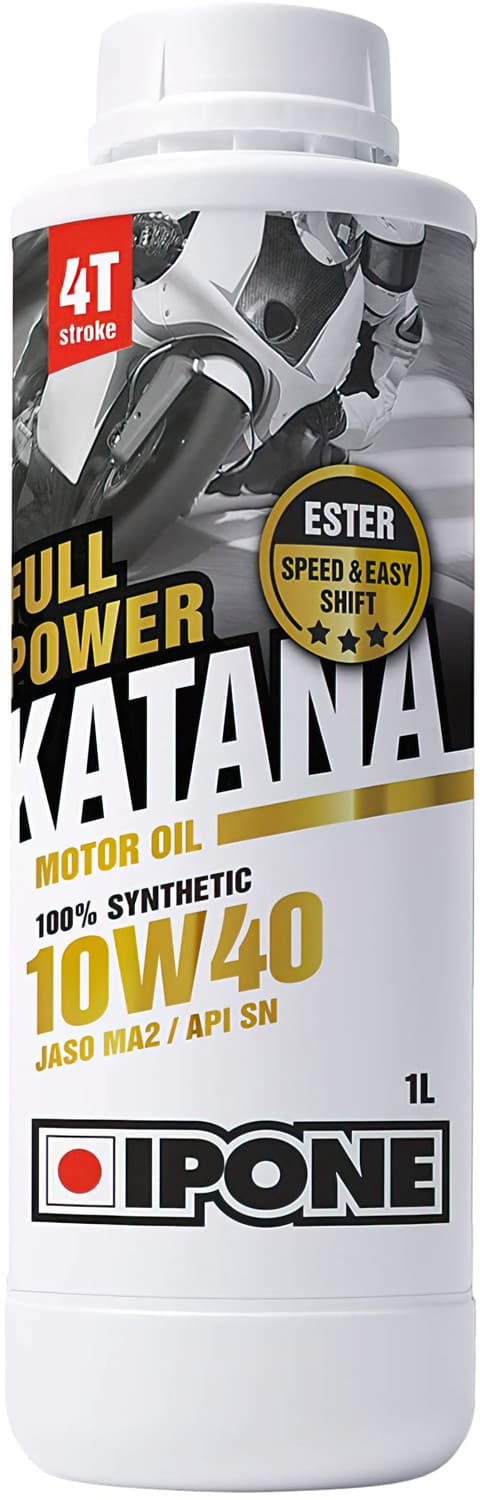 IP-800359 Olio Motore 4 tempi 10W40 Ipone Full Power Katana 100% sintetico 1L