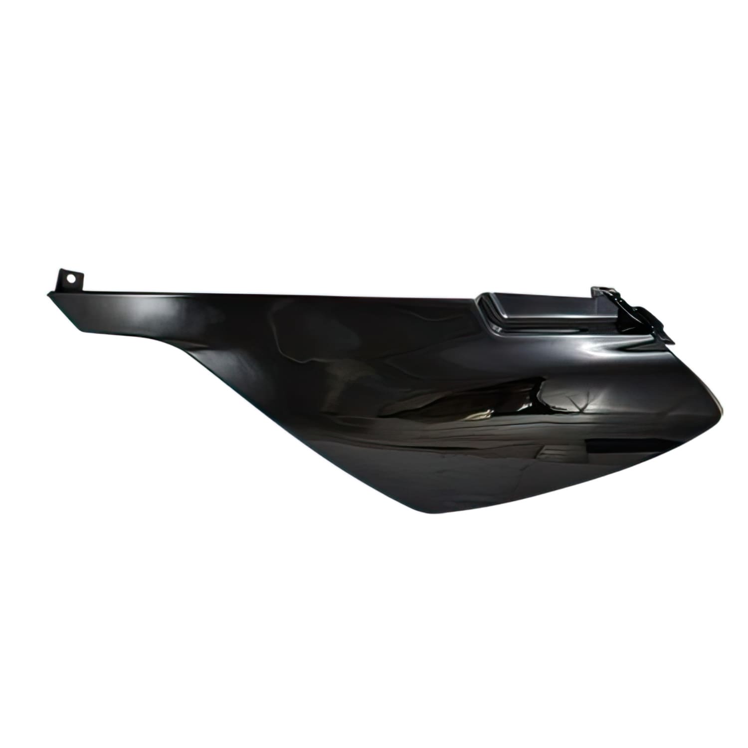 CGN472566 Left rear side panel black Derbi Senda