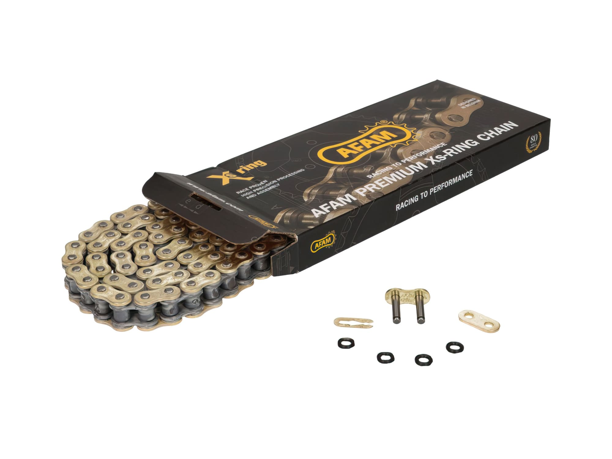 AFAM428XMR-G-146 AFAM XS-Ring chain reinforced gold 428 XMR-G 146 links