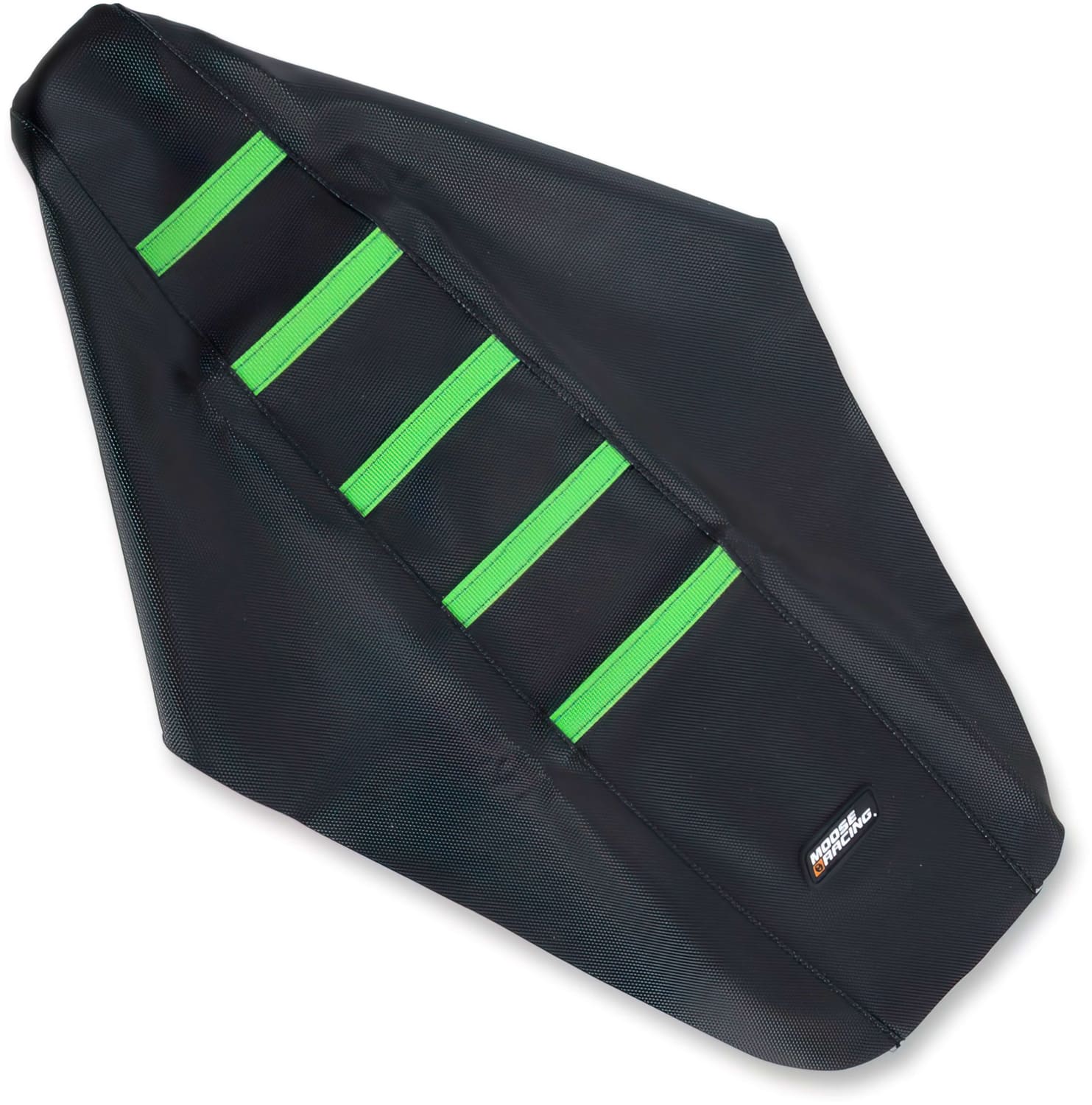 MR08211801 Moose Racing KXF 250 / 450 Ribbed Seat Cover Black / Green