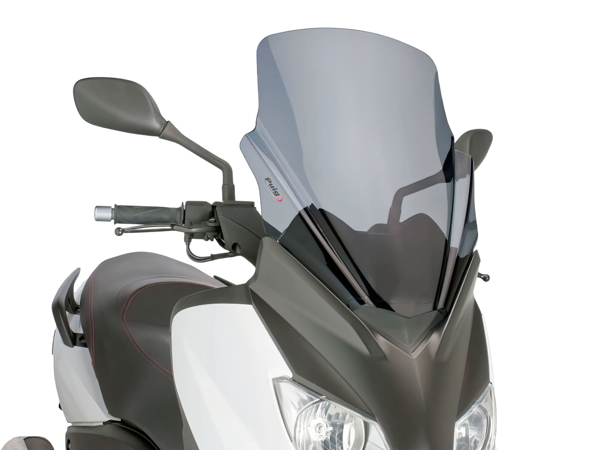 PUI6259F Puig V-Tech Line Touring Windshield Dark Smoke Yamaha Xmax 125 YP125R 2010-14