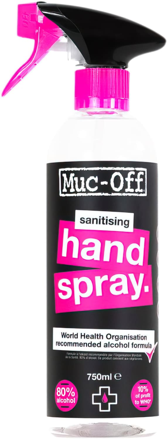 MUC20234 Spray disinfettante per mani Muc-Off antibatterico 750ml