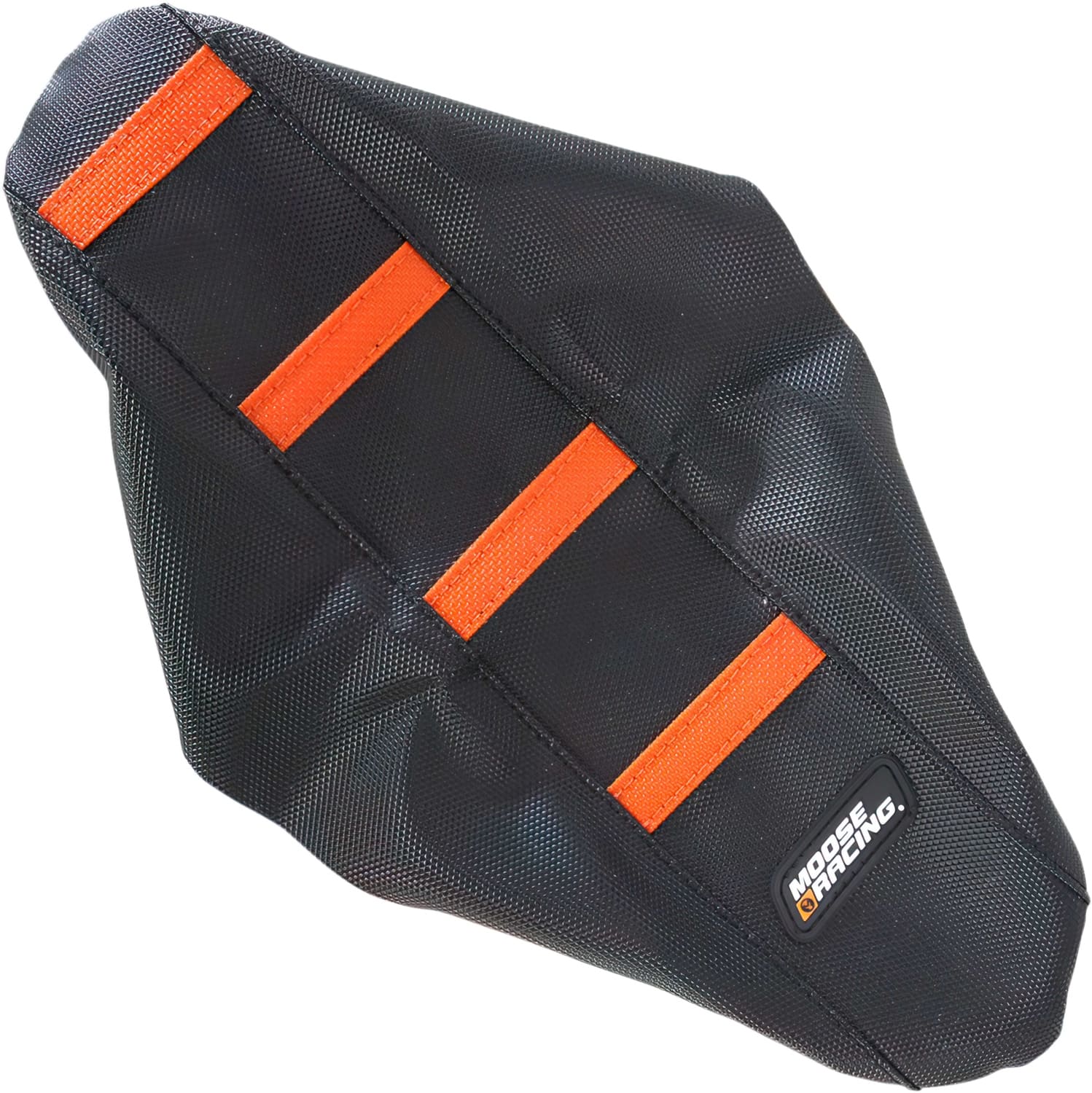 MR08211794 Moose Racing KTM SX 50 Ribbed Seat Cover Black / Orange