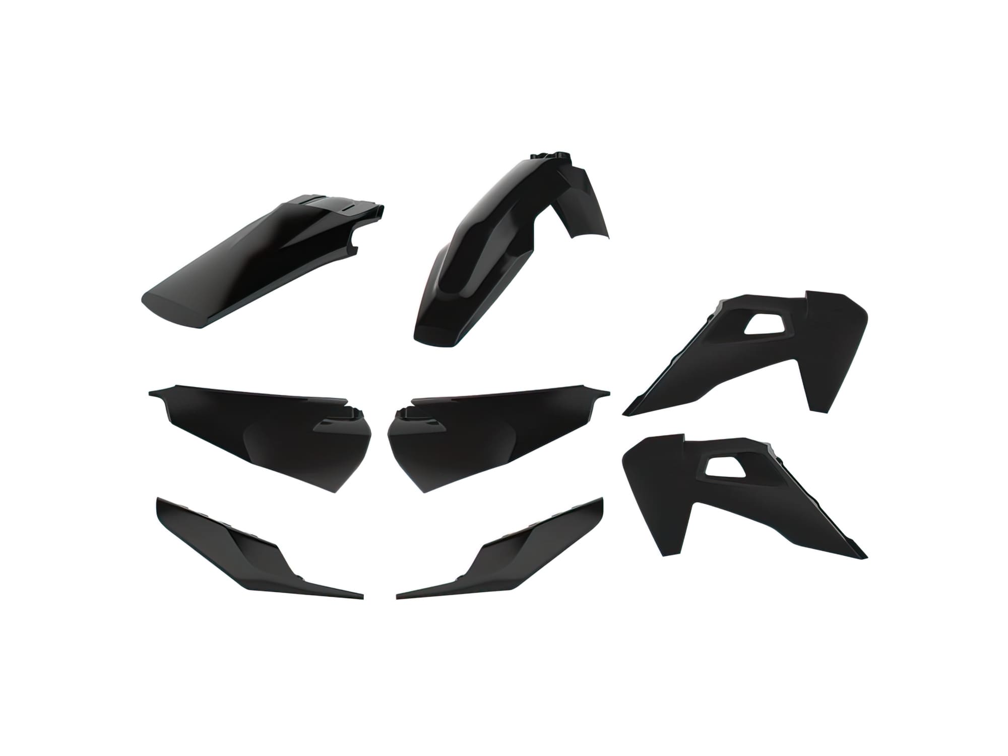 POL-90903 Black Polisport Fairing Kit Husqvarna TE / FE