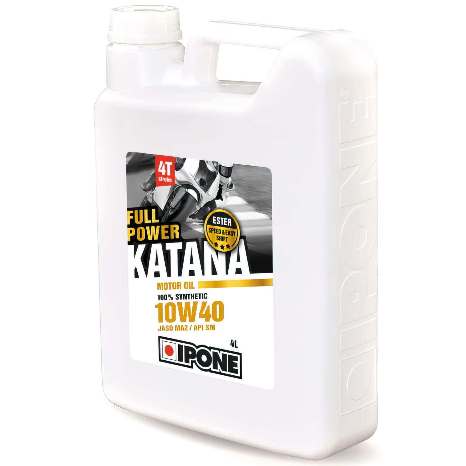 IP-800361 Olio Motore 4 tempi 10W40 Ipone Full Power Katana 100% sintetico 4L