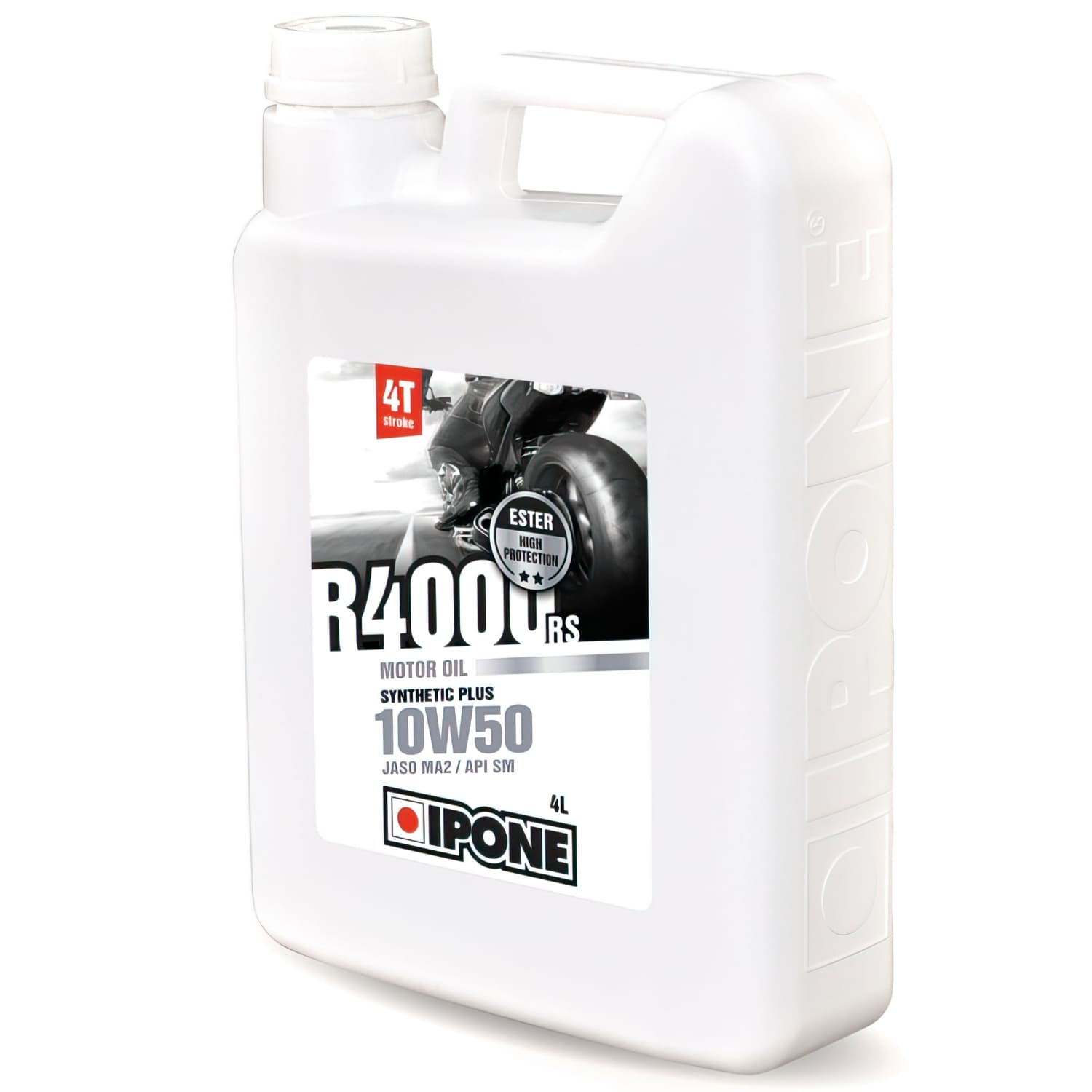 IP-800042 4-Stroke Engine Oil 10W50 Ipone R4000 RS Semi-Synthetic 4L