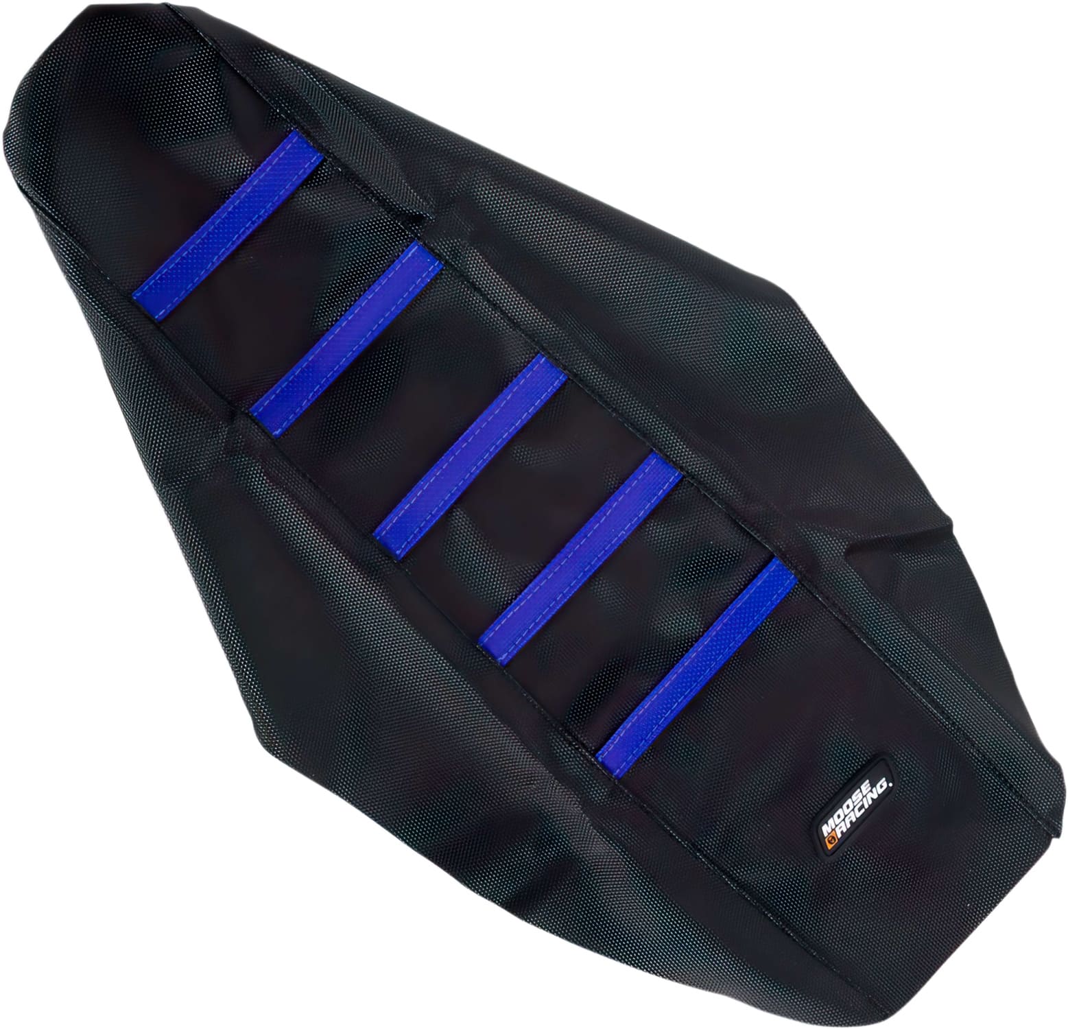 MR08211812 Moose Racing YZF 250 / 450 Ribbed Seat Cover Black / Blue