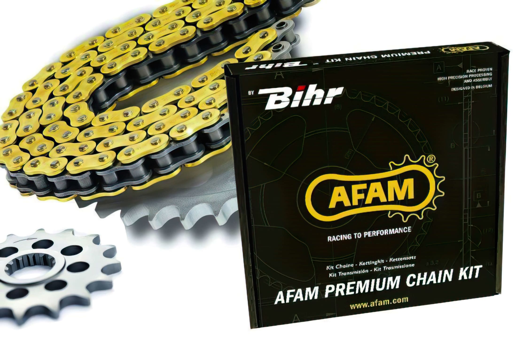 48011187 Chain kit Afam 428 MX 85 KX 13/54 ultra light chainring