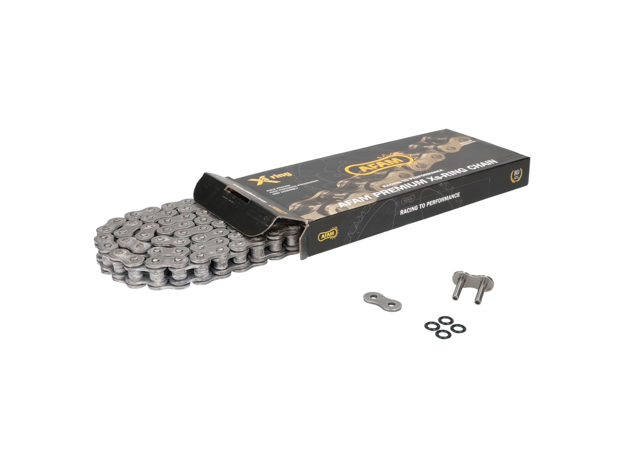 AFAM525XMR2-108 AFAM XS-Ring Reinforced Chain Black 525 XMR2 108 Links