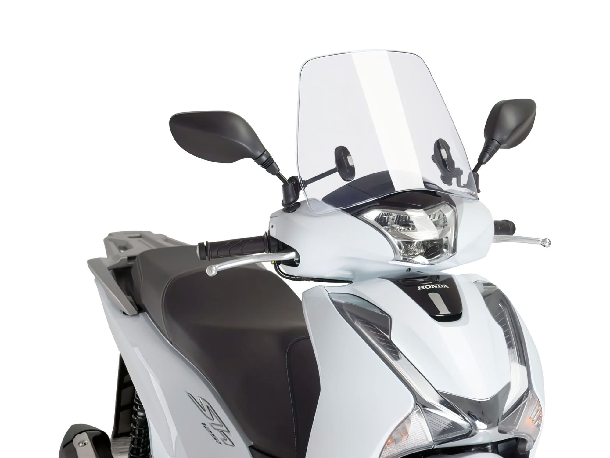 PUI9384W Parabrezza Puig Trafic trasparente Honda SH Scoopy 125i / 150i dopo 2017