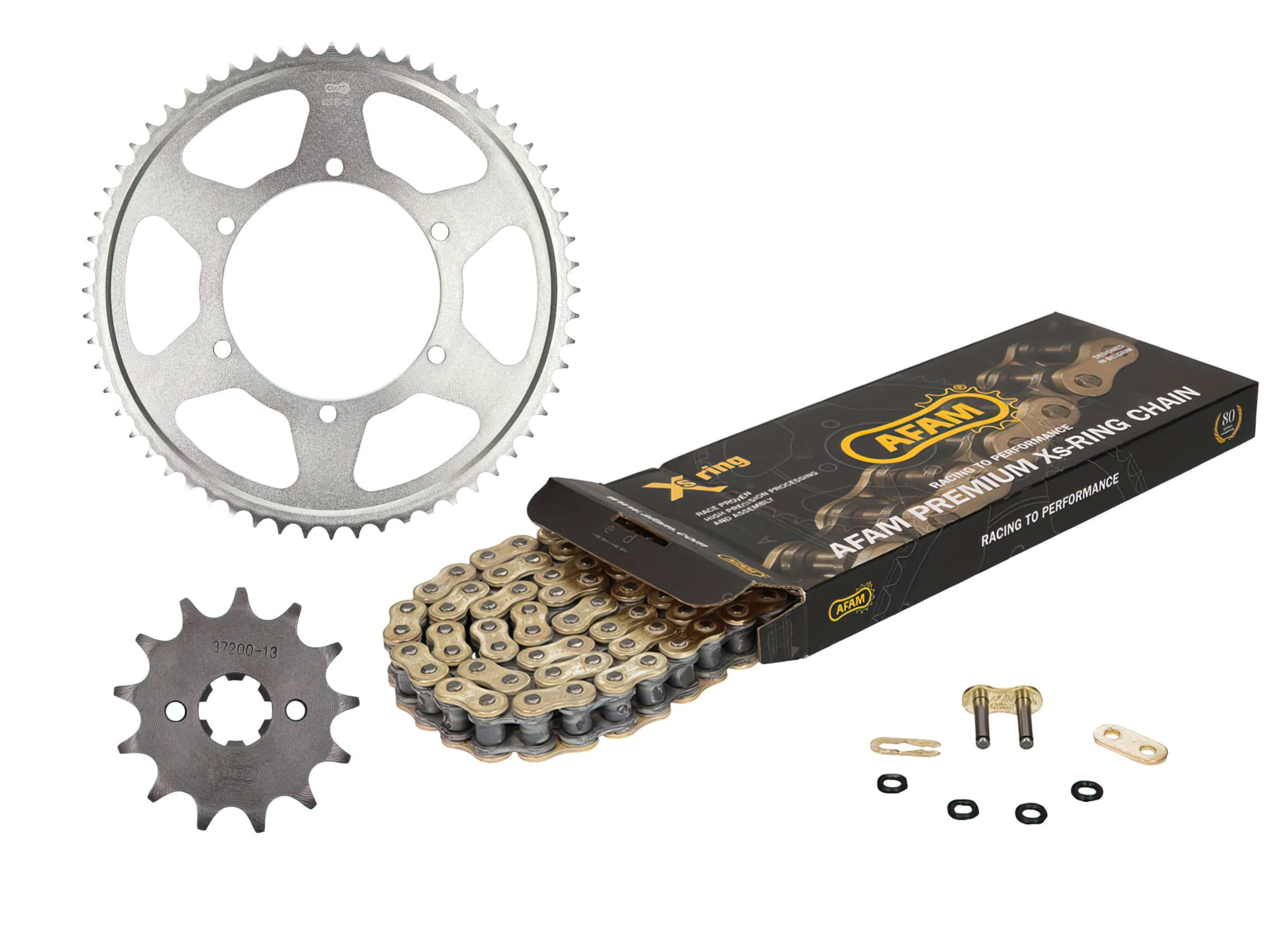 AFAMKS-A-184 AFAM XS-Ring Chain Kit 13x60 Aprilia RS125 after 2011 / Tuono 125 after 2017