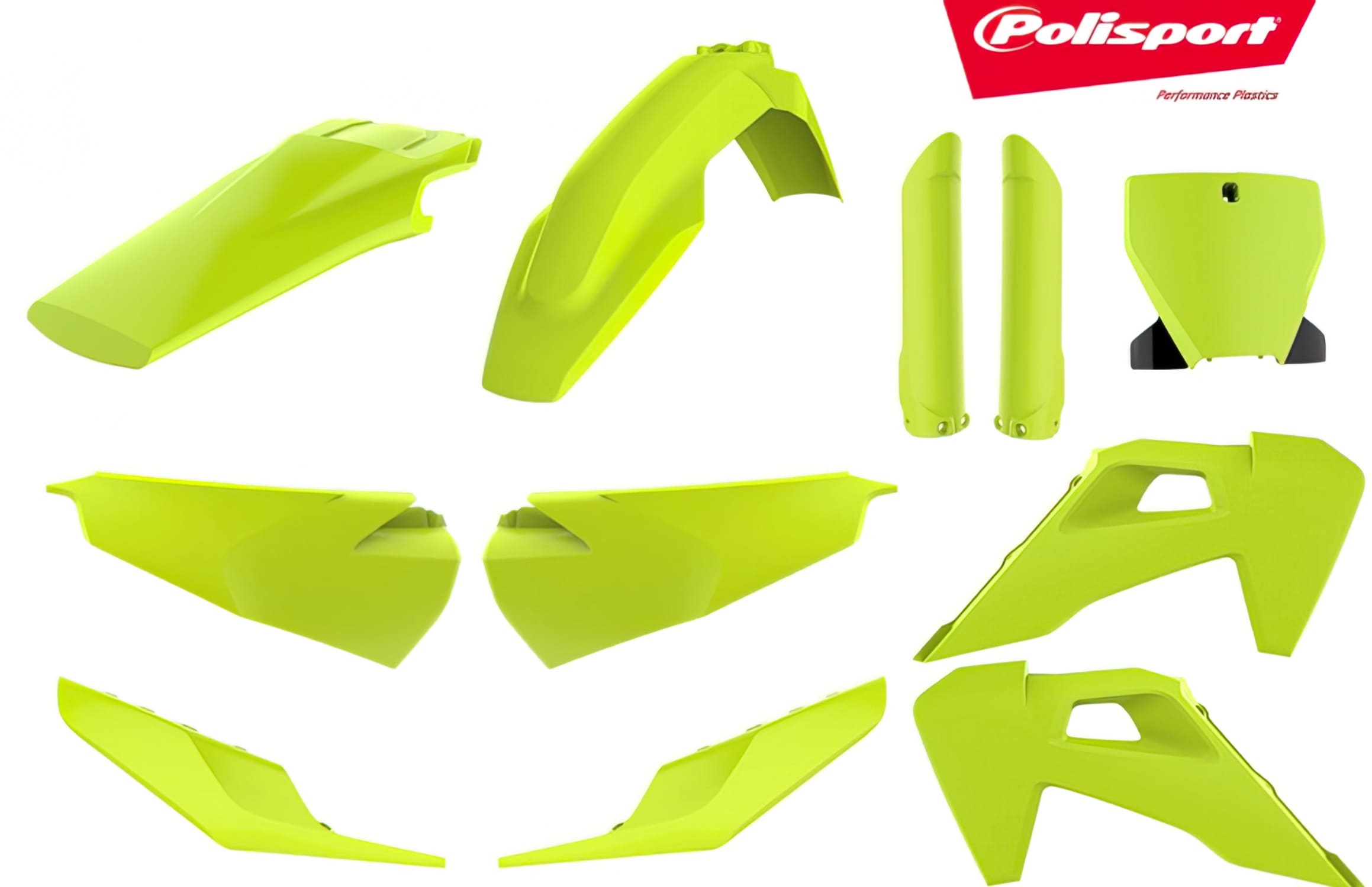 POL-90799 Fluo yellow Polisport Fairing Kit Husqvarna TC / FC