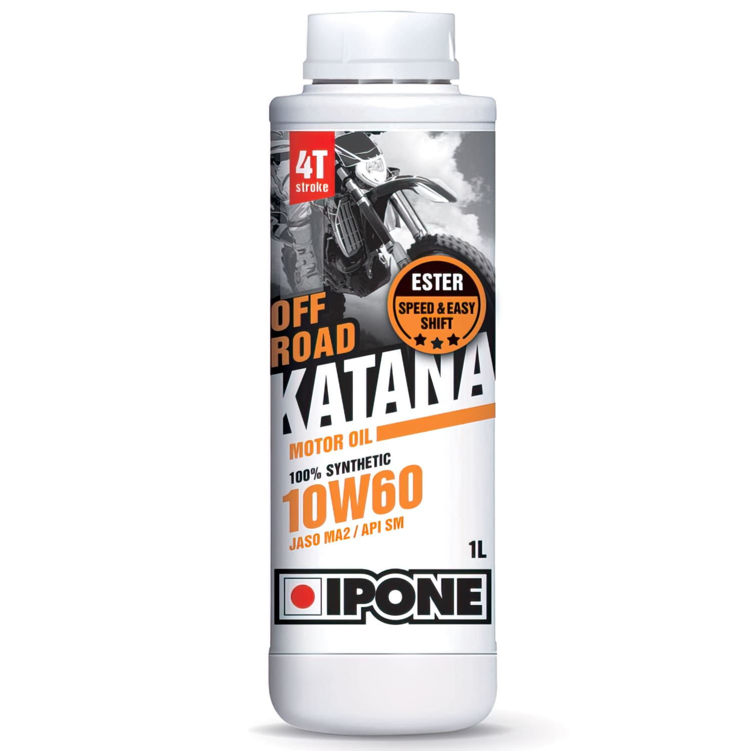 IP-KATANAOR-10W60/1L 4-Stroke Engine Oil 10W60 Ipone Katana Off Road 100% Synthetic 1L