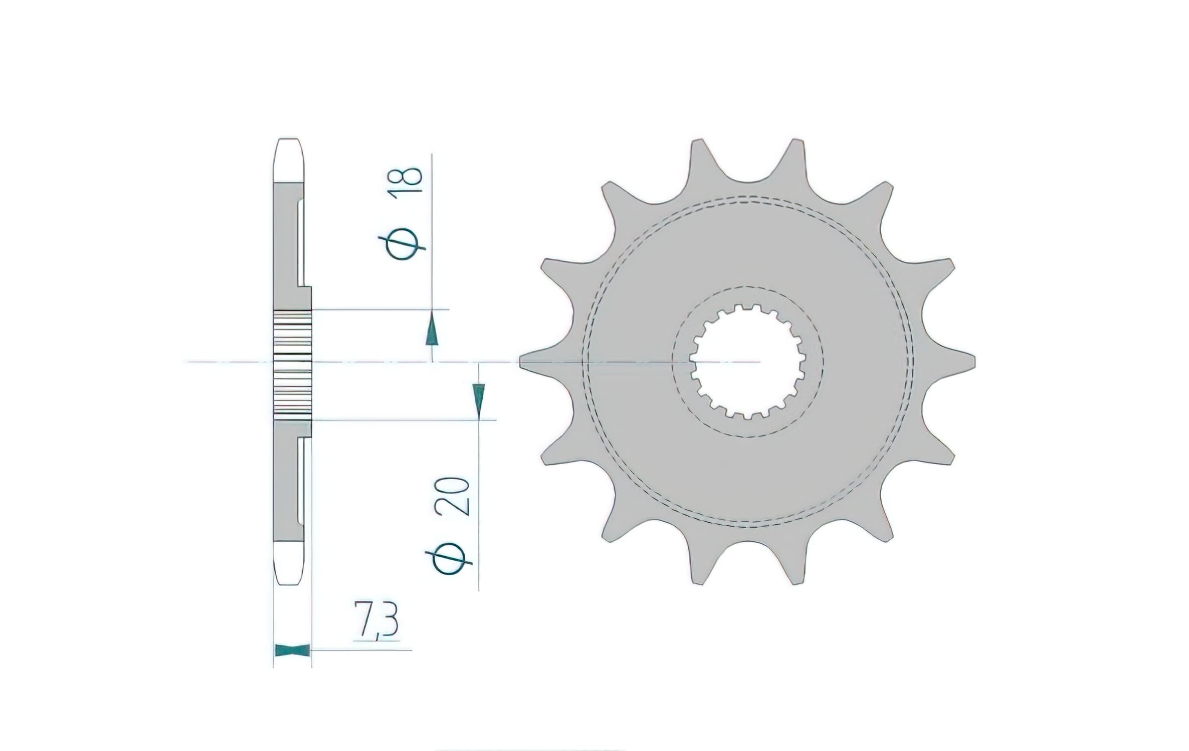 1074590003 Pignone Afam Z14 CR 125