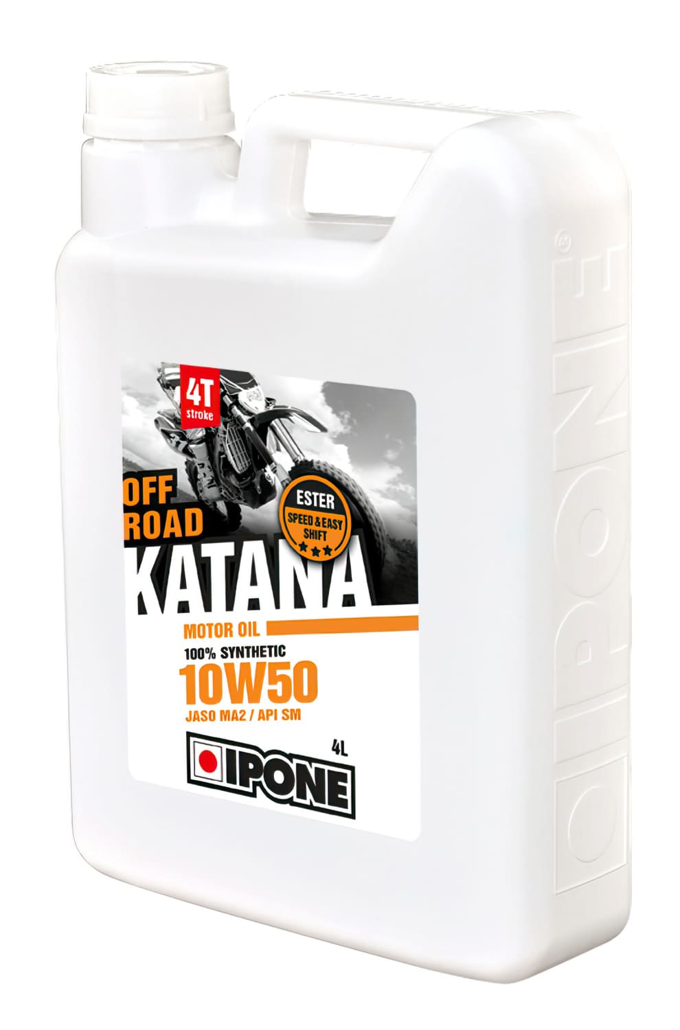 IP-800016 4-Stroke Engine Oil 10W50 Ipone Katana Off Road 100% Synthetic 4L