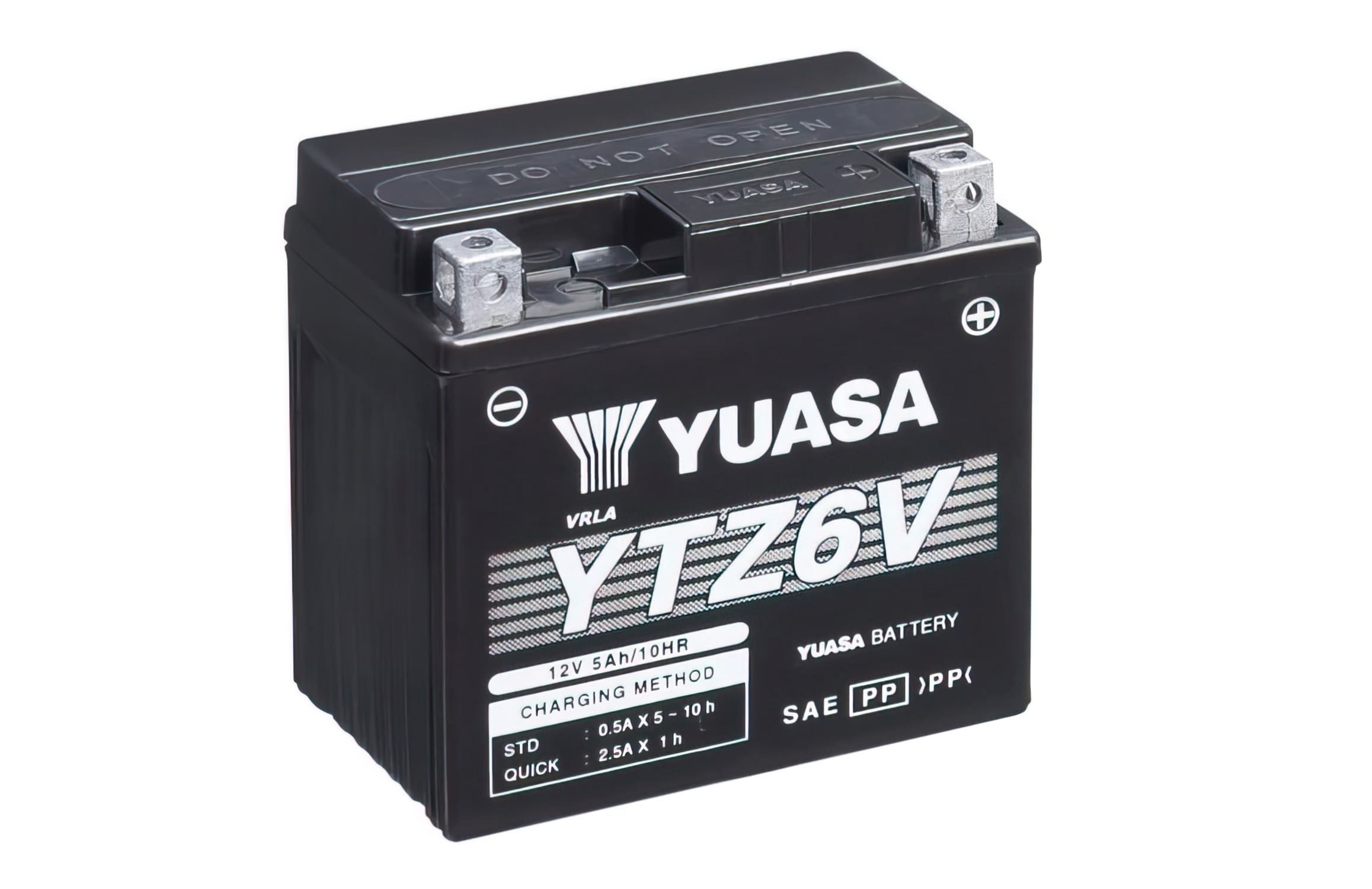 YUA36217 Batteria Yuasa YTZ6V DRY MF senza manutenzione - pronto per l'installazione