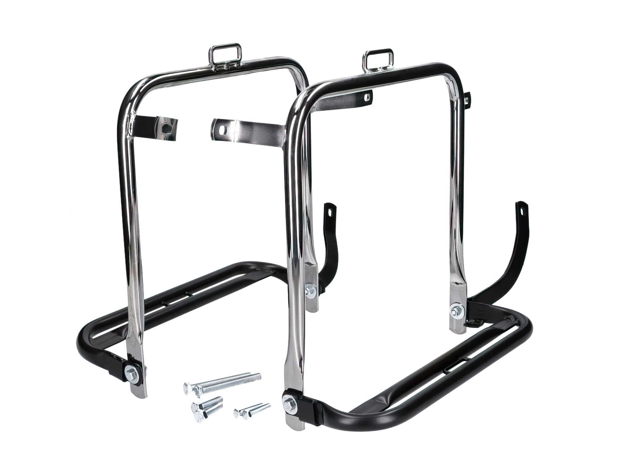 MOF-41913 Chrome luggage rack set right + left Simson S50 / S51 / S70