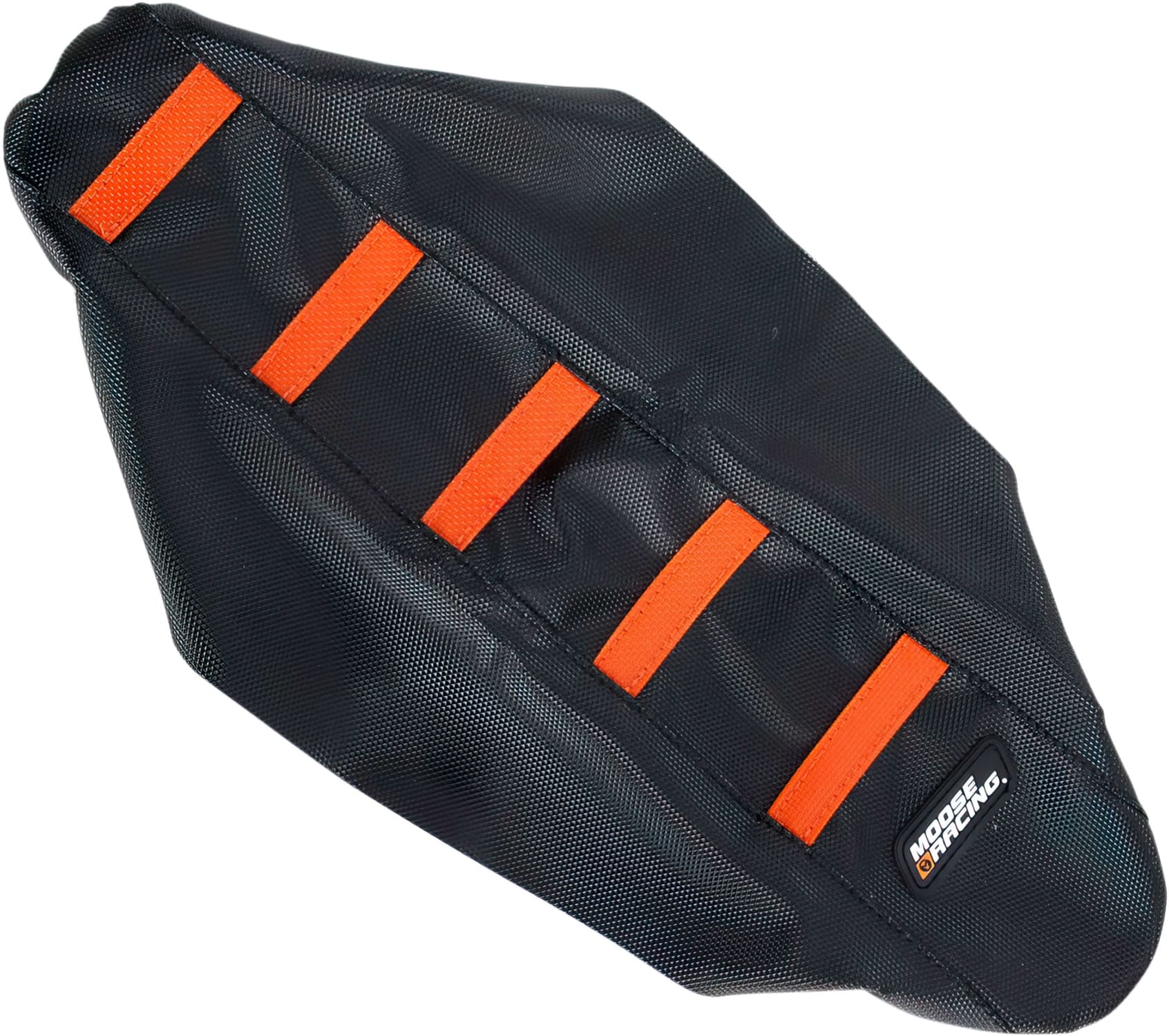 MR08211795 Moose Racing KTM SX 65 Ribbed Seat Cover Black / Orange