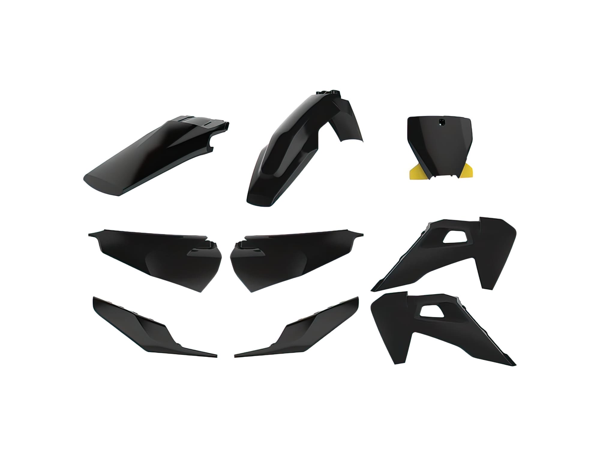 POL-90798 Polisport black Husqvarna TC / FC fairing kit