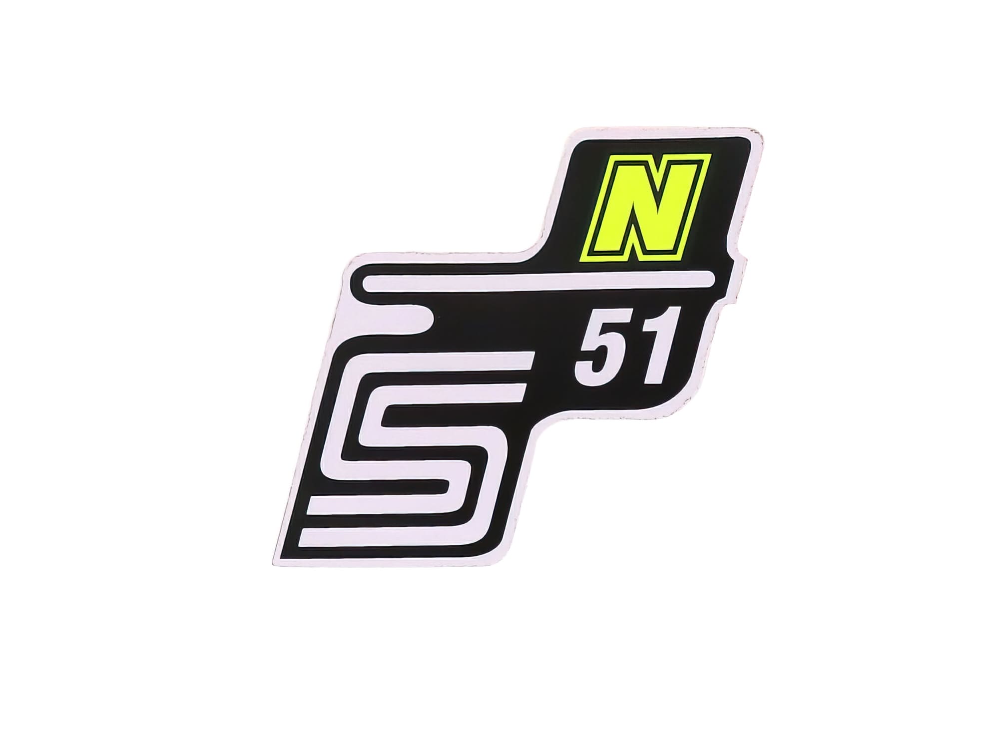 MOF-41994 Sticker S51 N neon yellow Simson S51