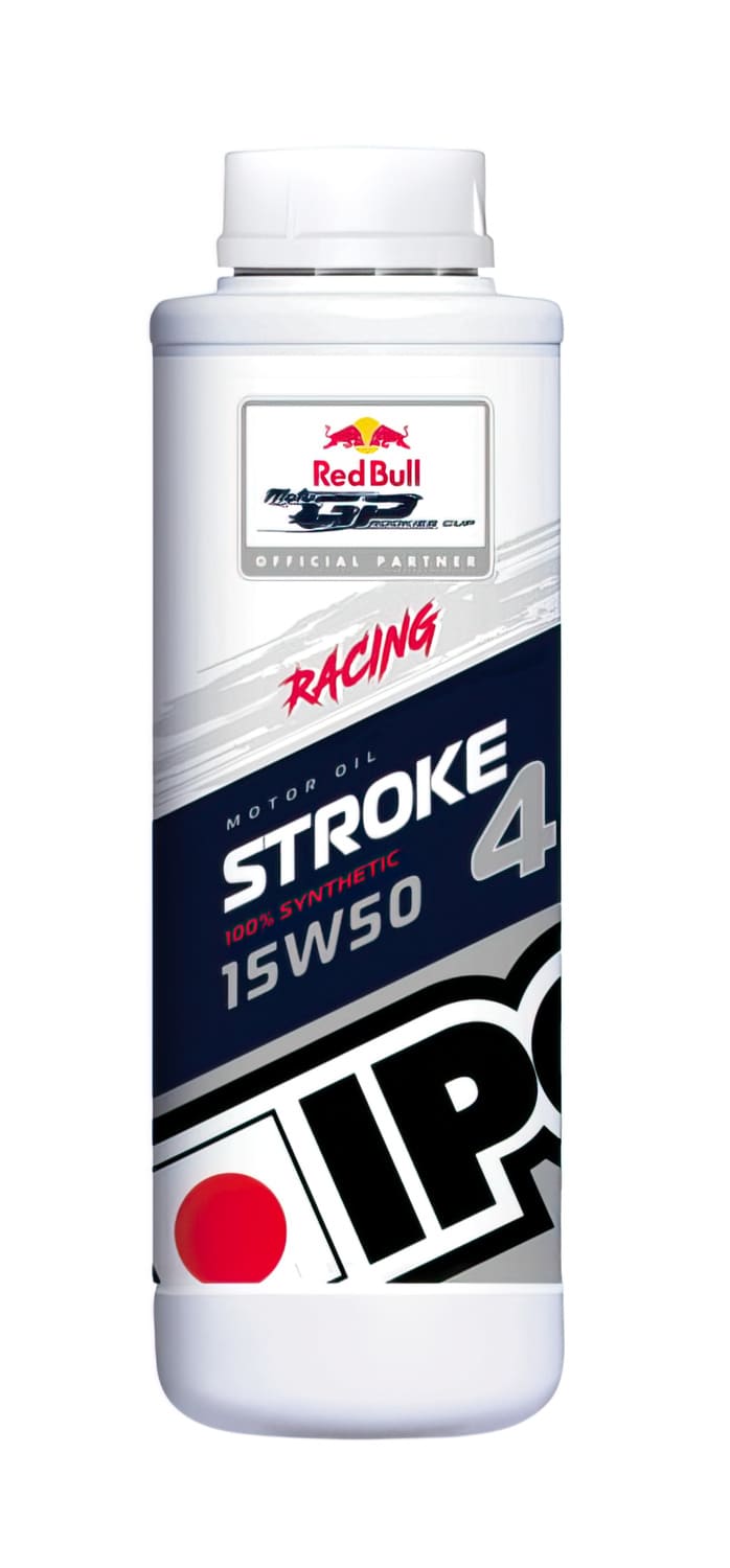 IP-800854 Olio Motore 4 tempi 15W50 Ipone Racing Stroke 4 100% sintetico 1L