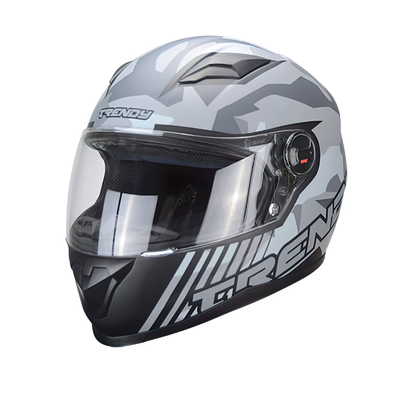 CGN505796 Trendy T-503 Furya Full Face Helmet Grey / Matt Black XXL