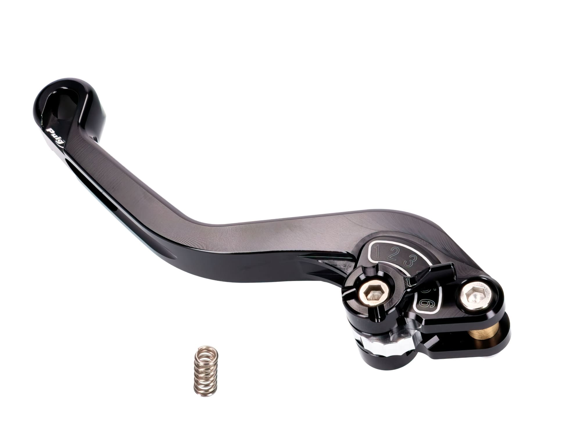 PUI280-NN Puig 2.0 Adjustable Short Rear Brake/Clutch Lever Black