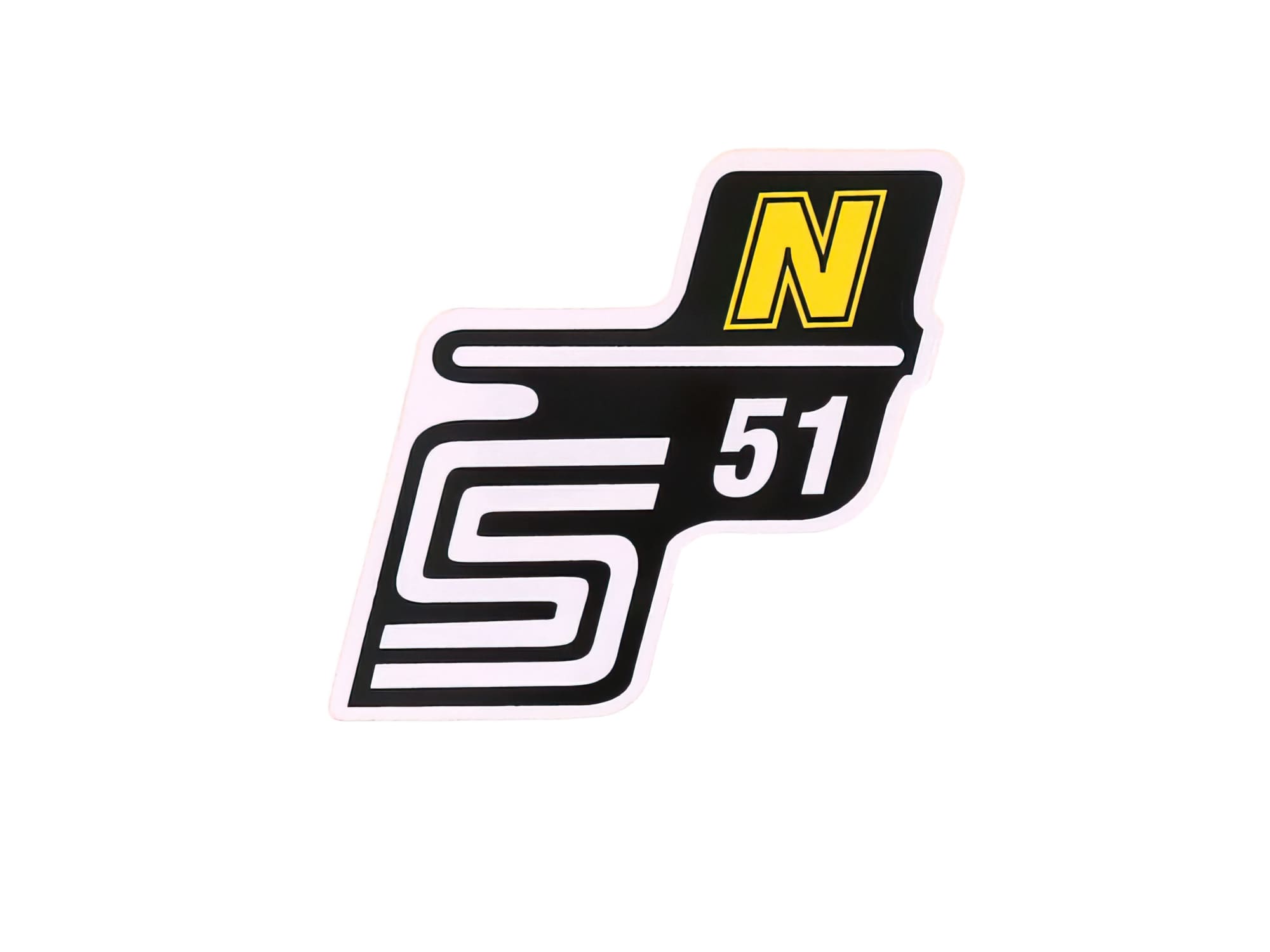 MOF-41991 Sticker S51 N yellow Simson S51