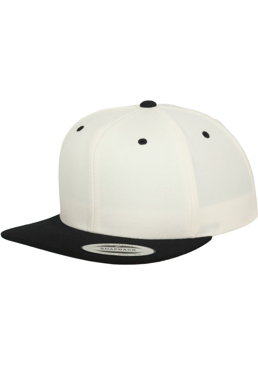 FF-6089MT-00597-0050 Classic 2-Tone Flexfit natural/black snapback cap