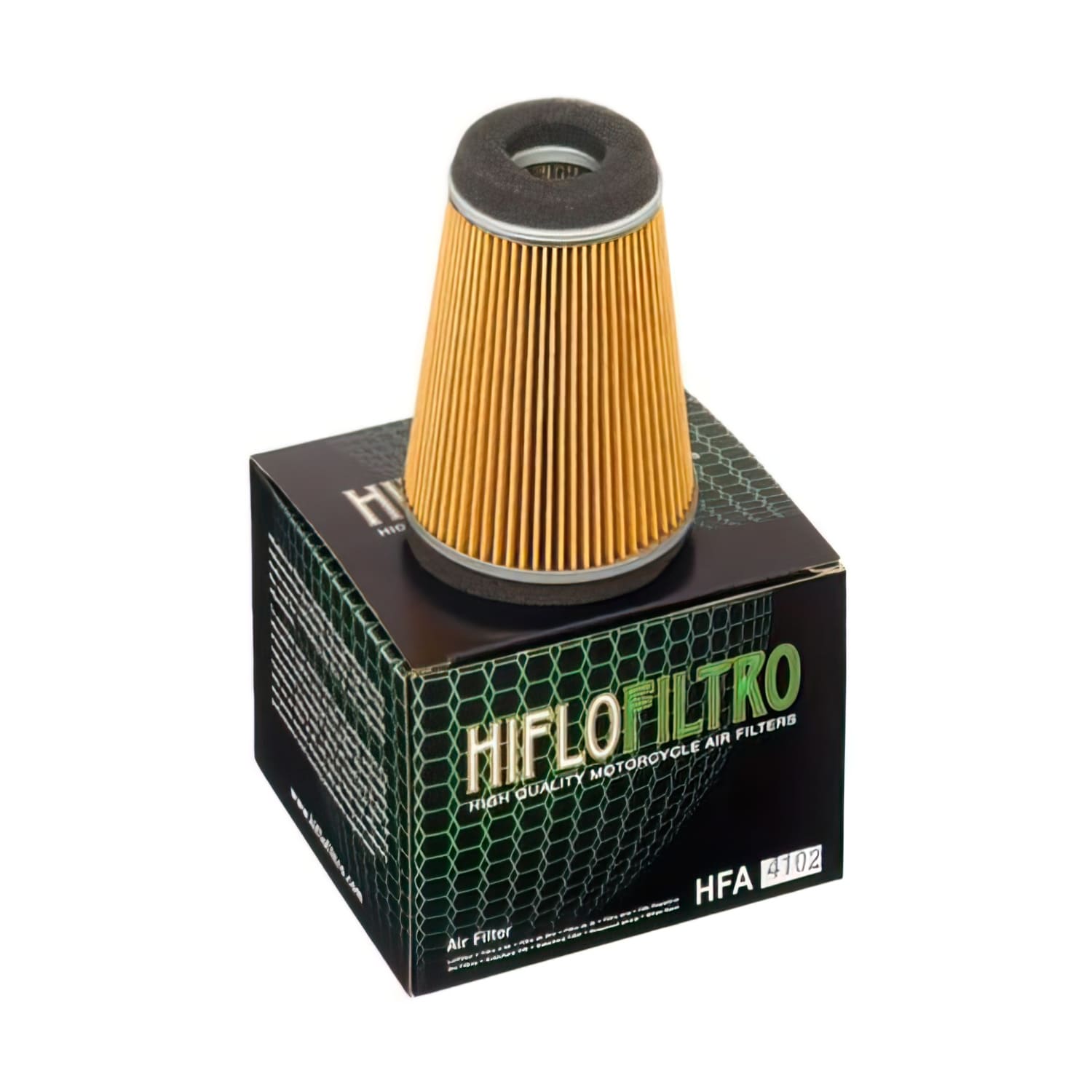 HFA4102 Filtro Aria qualità originale Hiflofiltro HFA4102 125 Yamaha Cygnus / MBK Flame 1995-2003