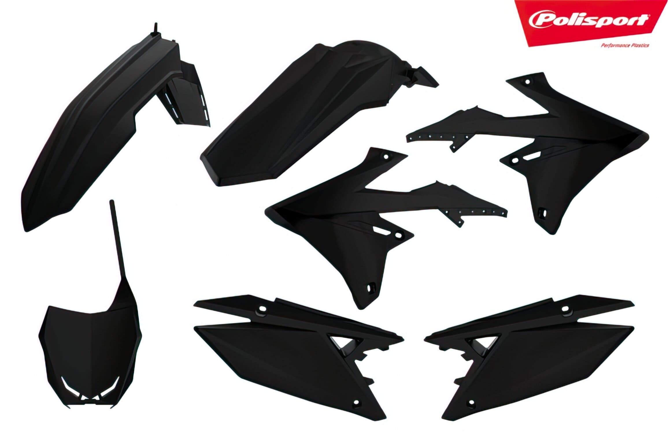 POL-90529 Polisport black fairing kit Suzuki RM-Z 450