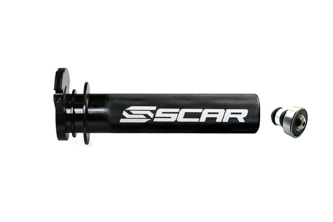 SC-06320701 Tubo comando gas Scaralluminio con cuscinetto YZ 125 / 250 nero