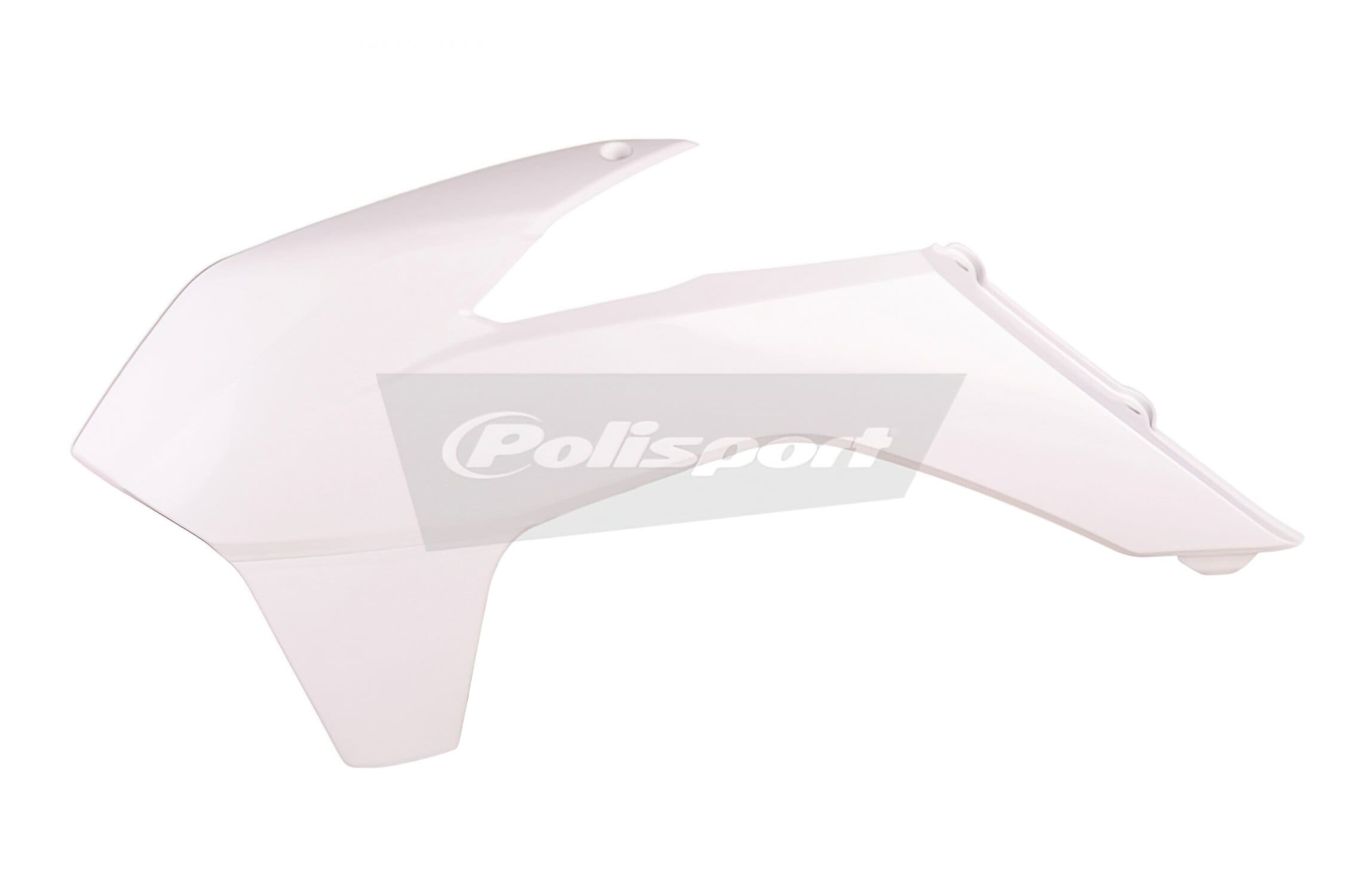 POL-PS315W12 Carene laterale anteriore Polisport KTM SX SX-F 13-15 bianco