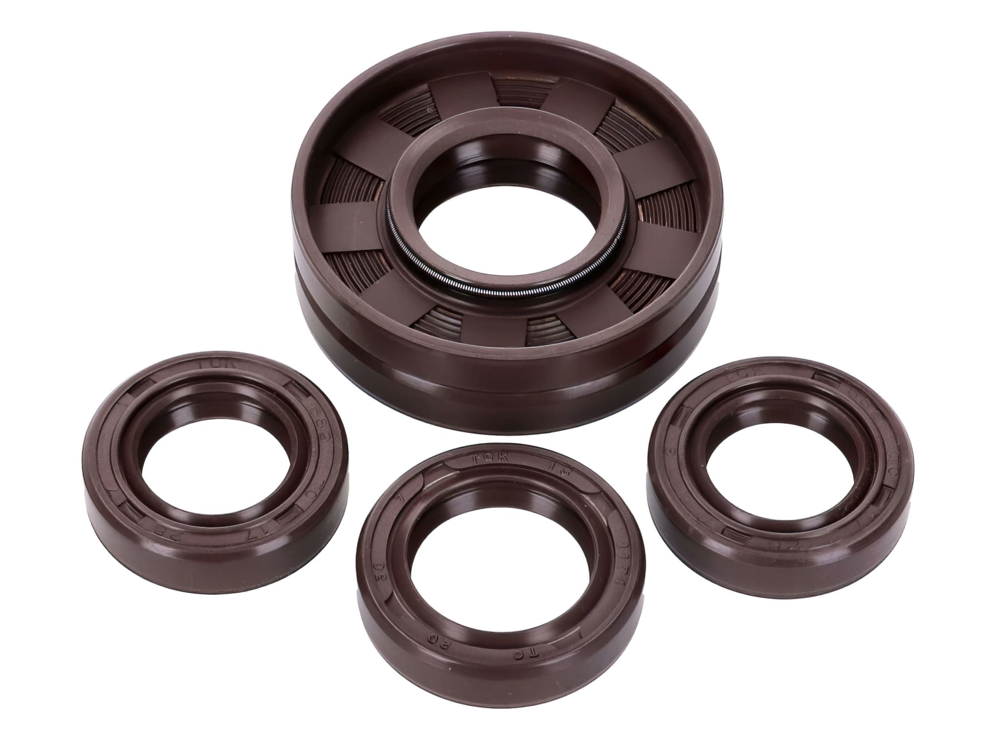 MOF-41606 Oil seal set TCK brown Simson S50 / SR4-1 / SR4-2 / ​​SR4-3 / SR4-4 KR50/1 / Schwalbe / Star / Sperber / Spatz / Habicht