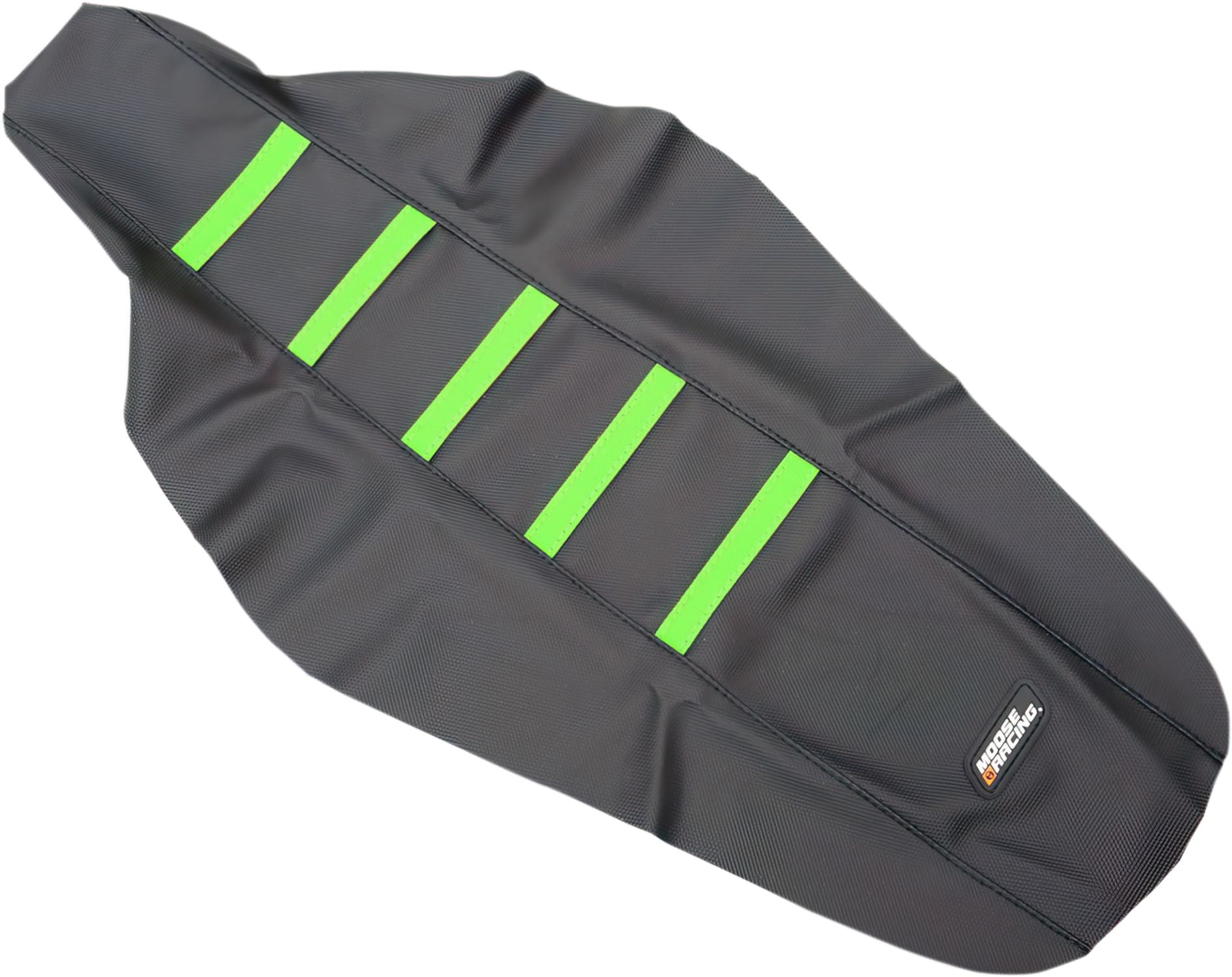 MR08212371 Moose Racing KXF 450 Ribbed Seat Cover Black/Green