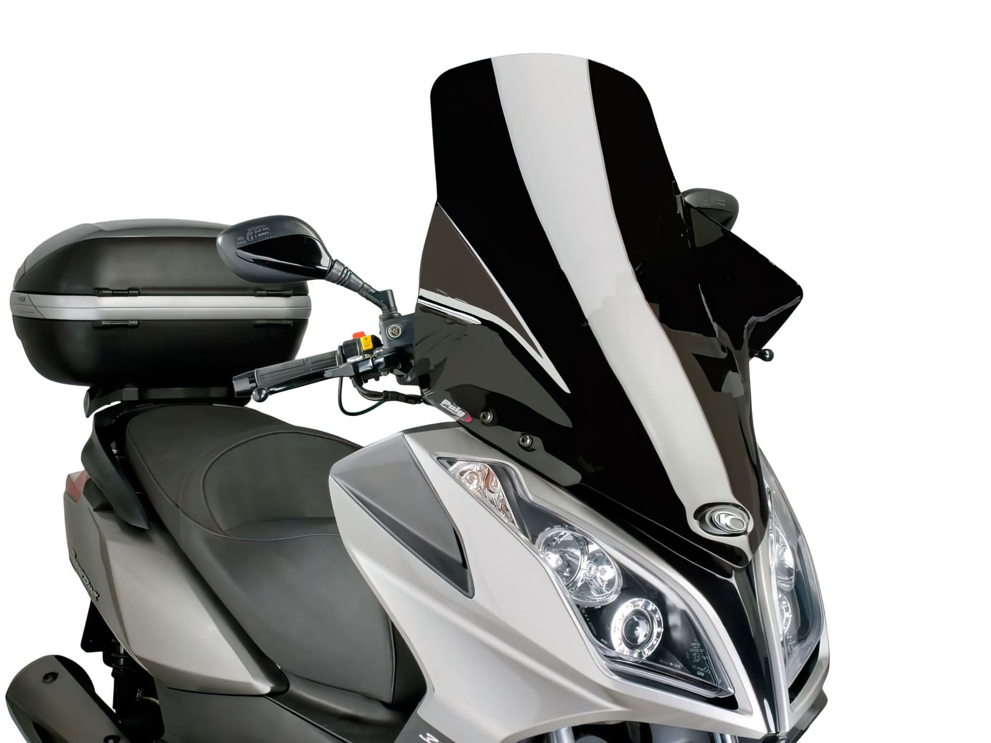 PUI6790N Parabrezza Puig V-Tech Line Touring nero Kymco Downtown 125i / 300i ABS 2009-14