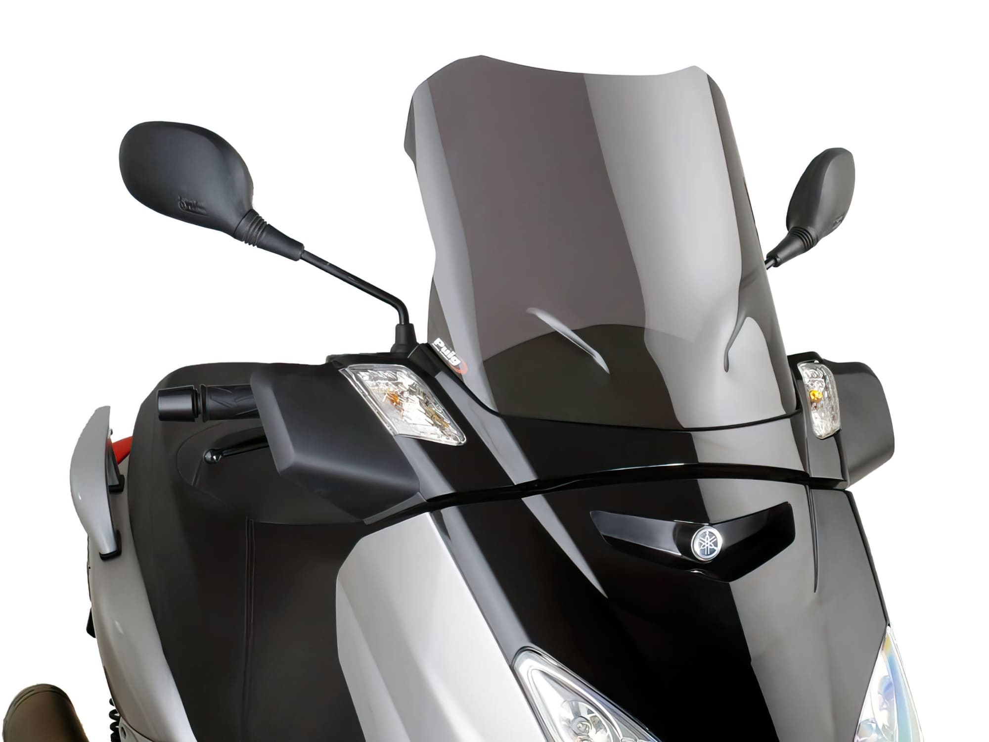 PUI5015F Puig V-Tech Line Touring Windshield Dark Smoke Yamaha Xmax 125 YP125R 2006-09