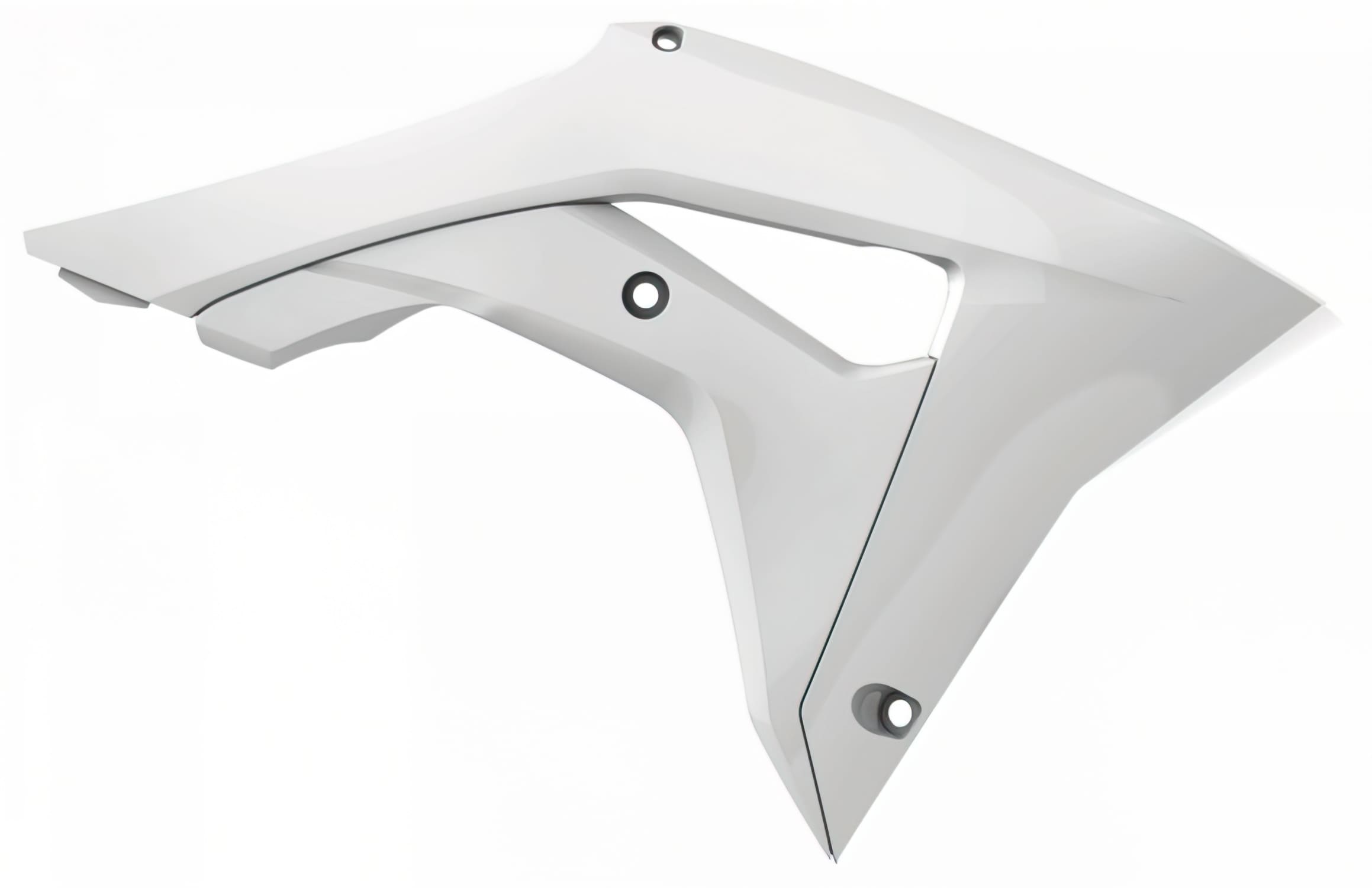 POL-8151100001 Polisport Front Side Fairing White Honda CRF450R / RX