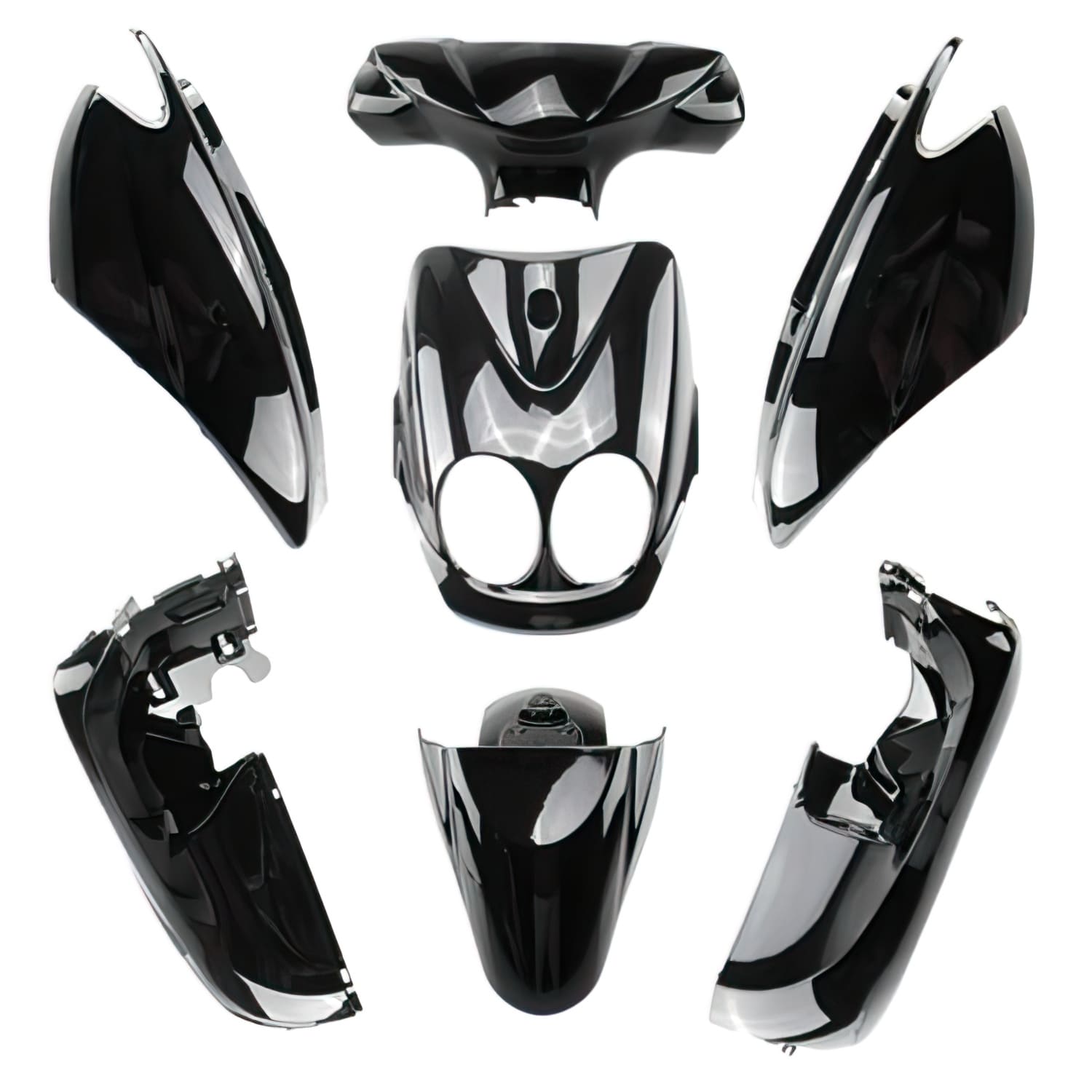 CGN506043 Kit carena 7 pezzi nero Yamaha Neos dopo 2011