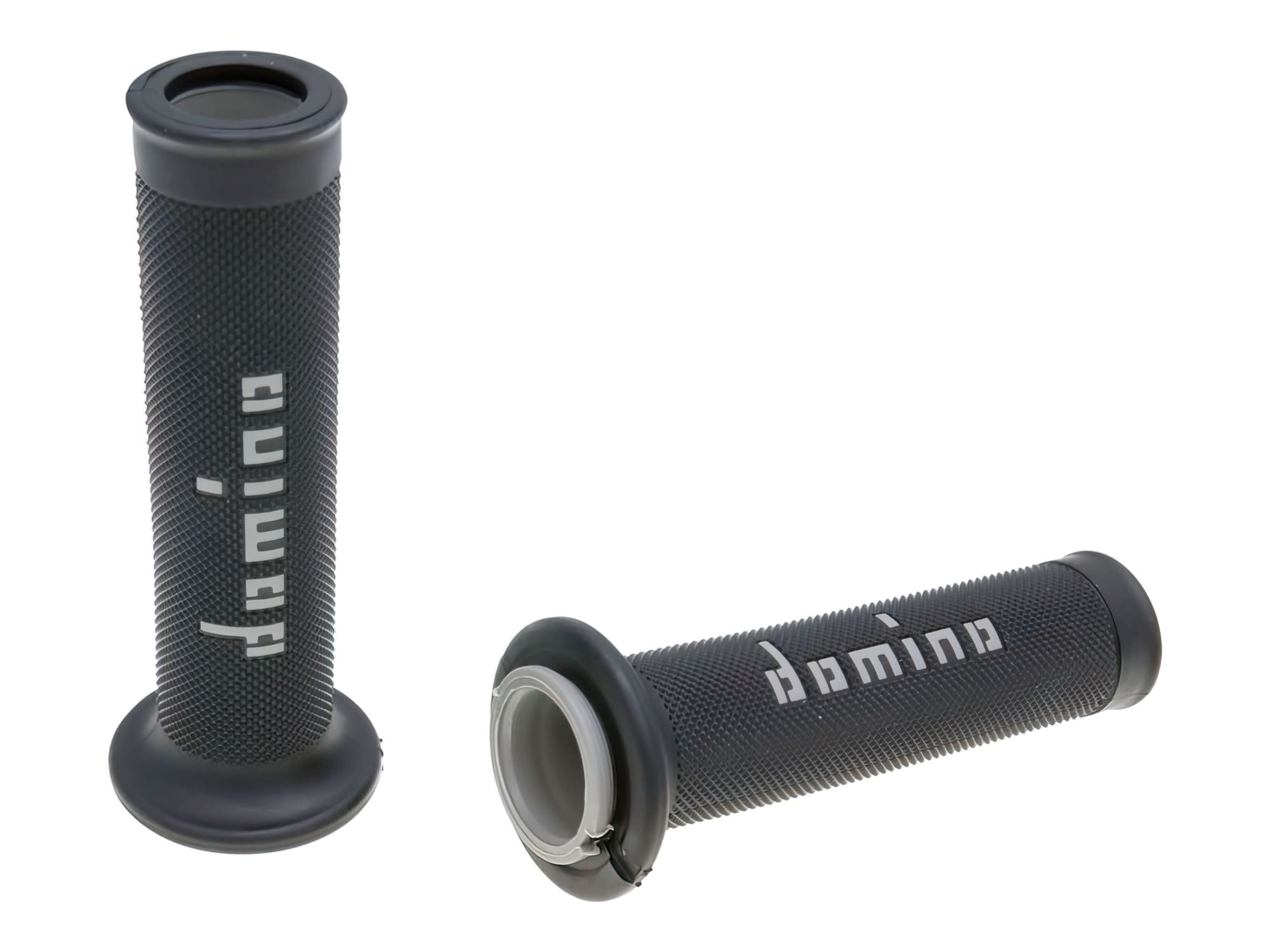 DOM37194RP Domino A010 On-Road Grips Black / Grey (Open)