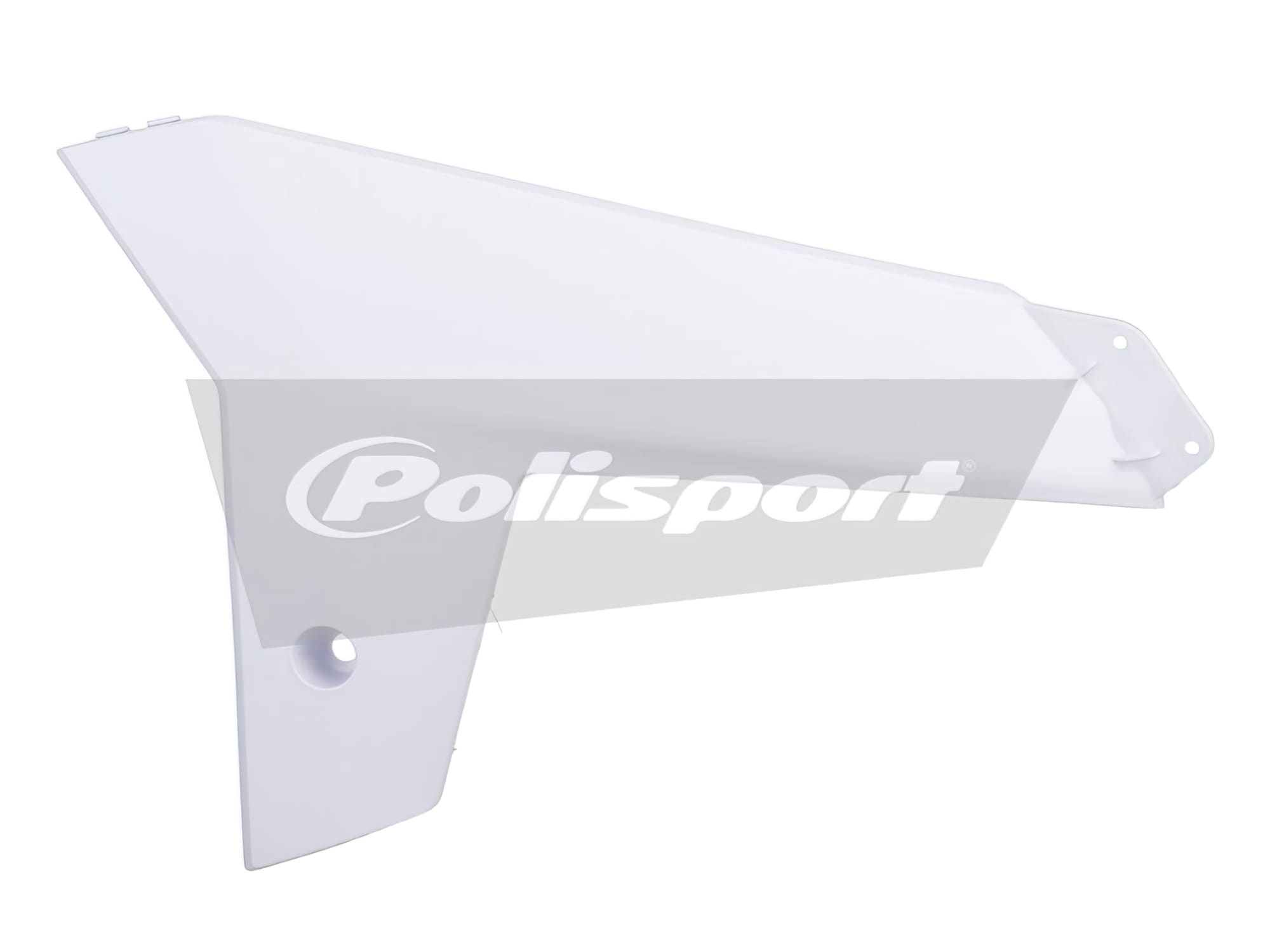 POL-PS615W05 Carene laterale anteriore inférieur Polisport GasGas GasGas EC / EC-F 12-13 WHIT