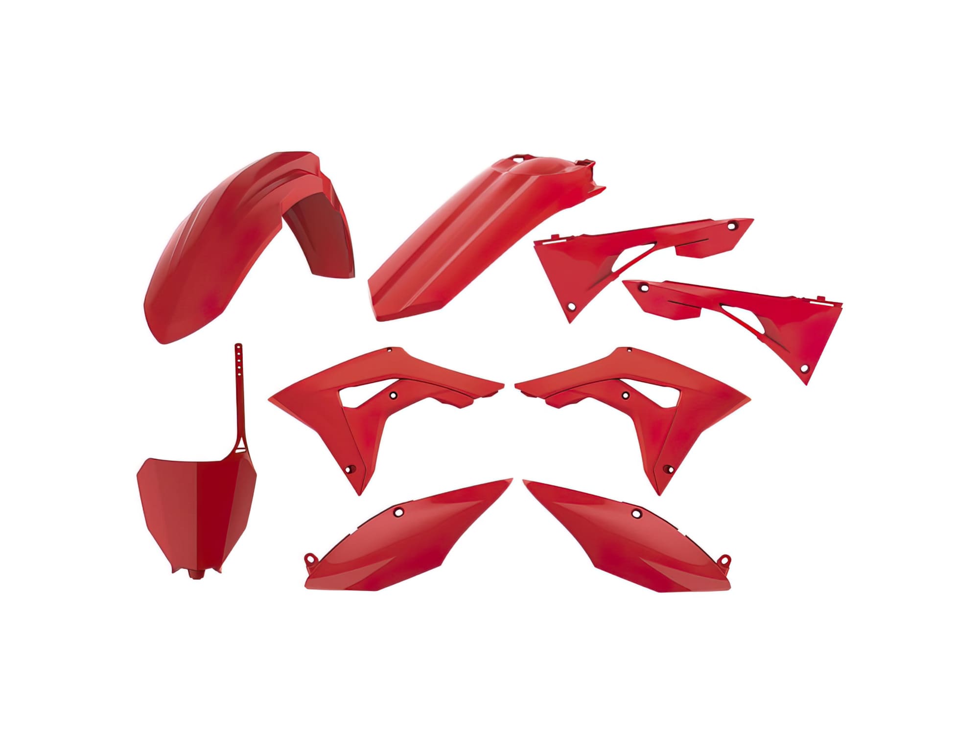 POL-90722 Polisport Fairing Kit Red Honda CRF250R / 450R