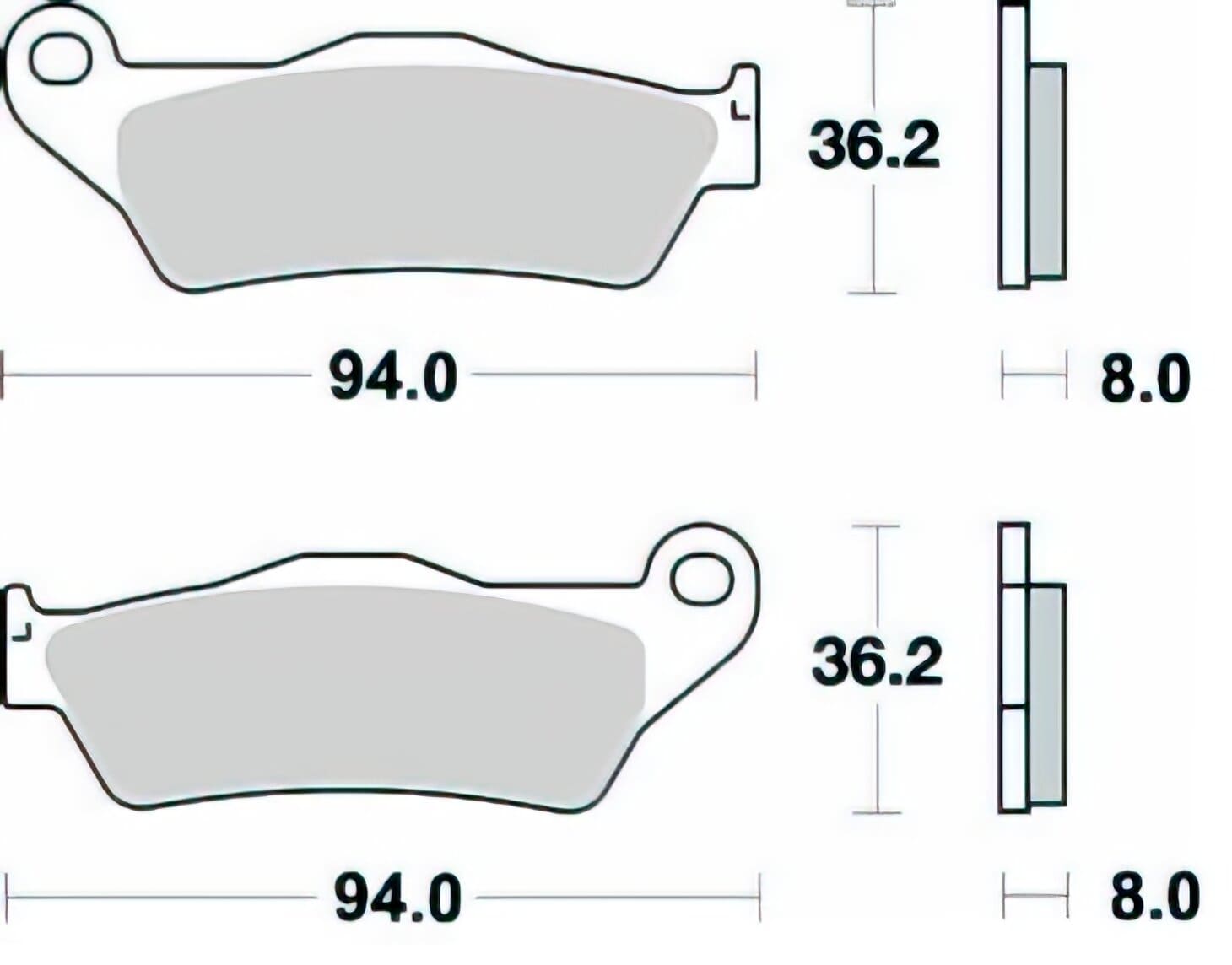 BRA-746CM46 Pastiglie freno Braking 746CM 46